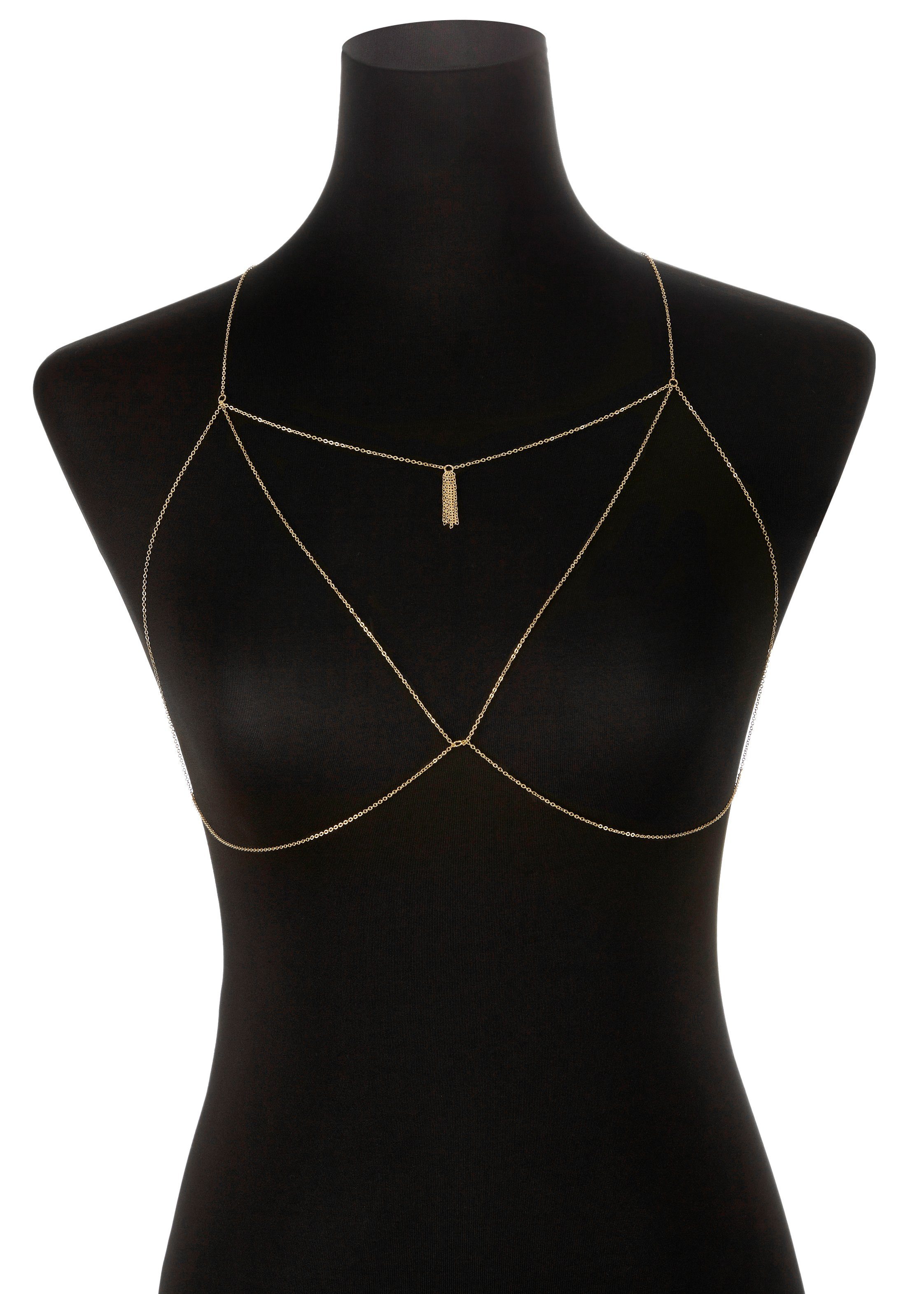 Lascana Buikketting Lichaamsjuwelen, bodychain, BH-ketting, lichaam ketting, taille ketting (1-delig)