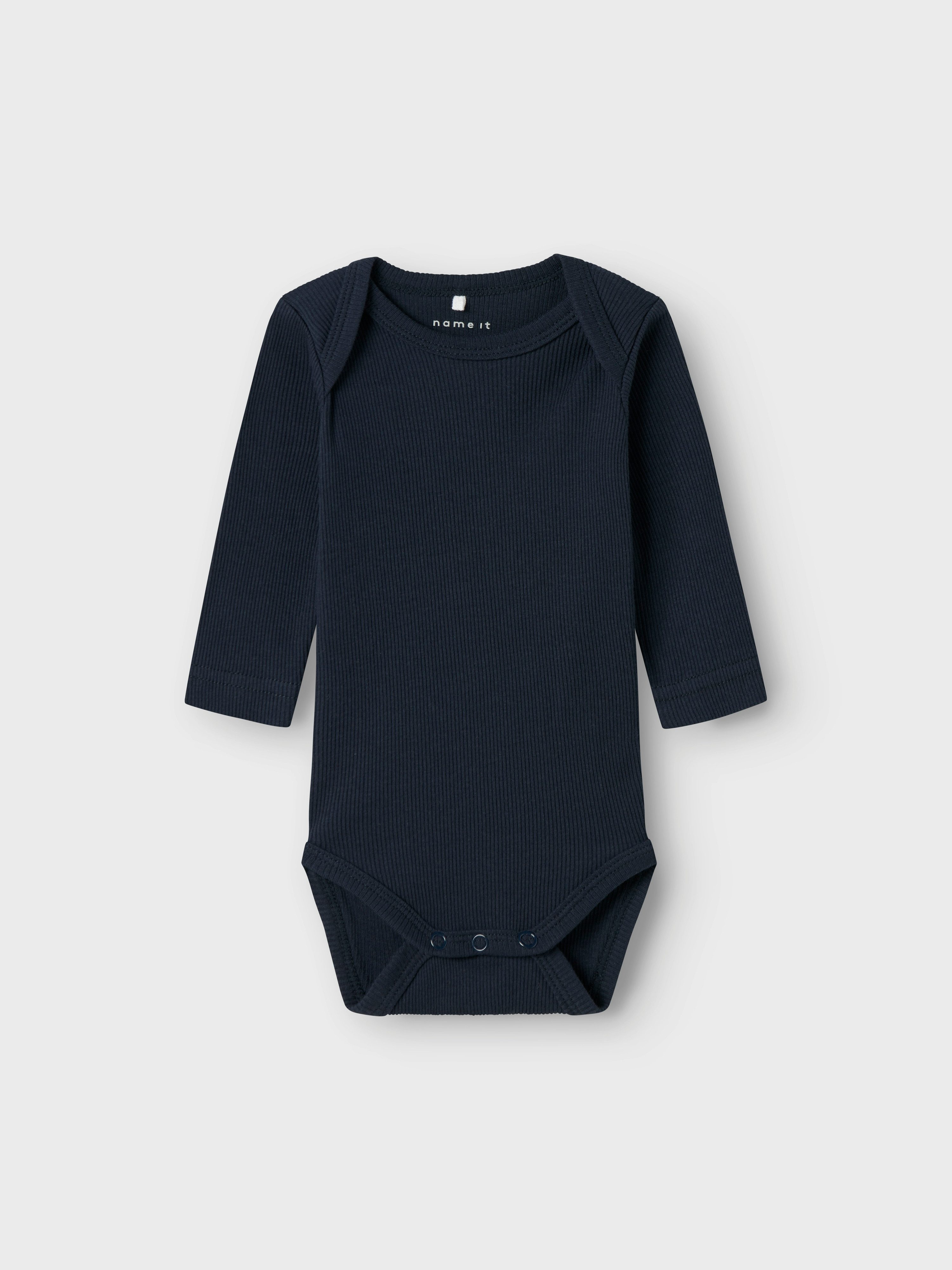 Name It Body NBNBODY 3P LS SOLID RIB (set, 3-delig)