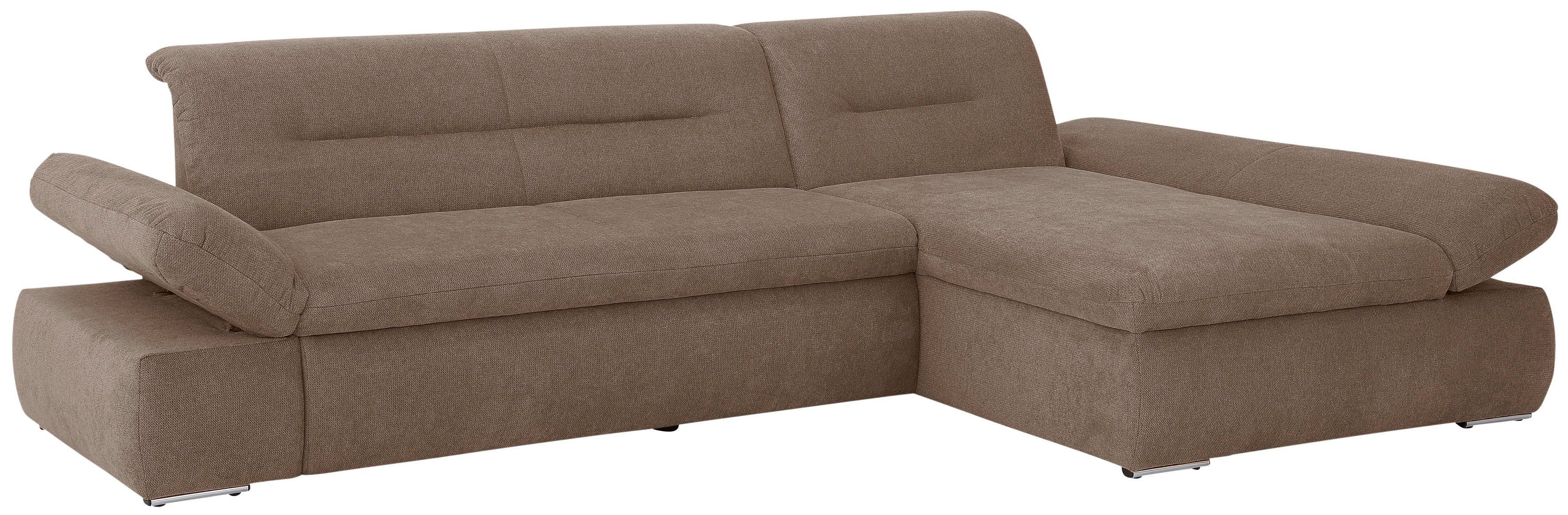 INOSIGN Hoekbank Avesa L-vorm Naar keuze met armleuningverstelling en slaapfunctie, bxdxh: 300x172x80cm