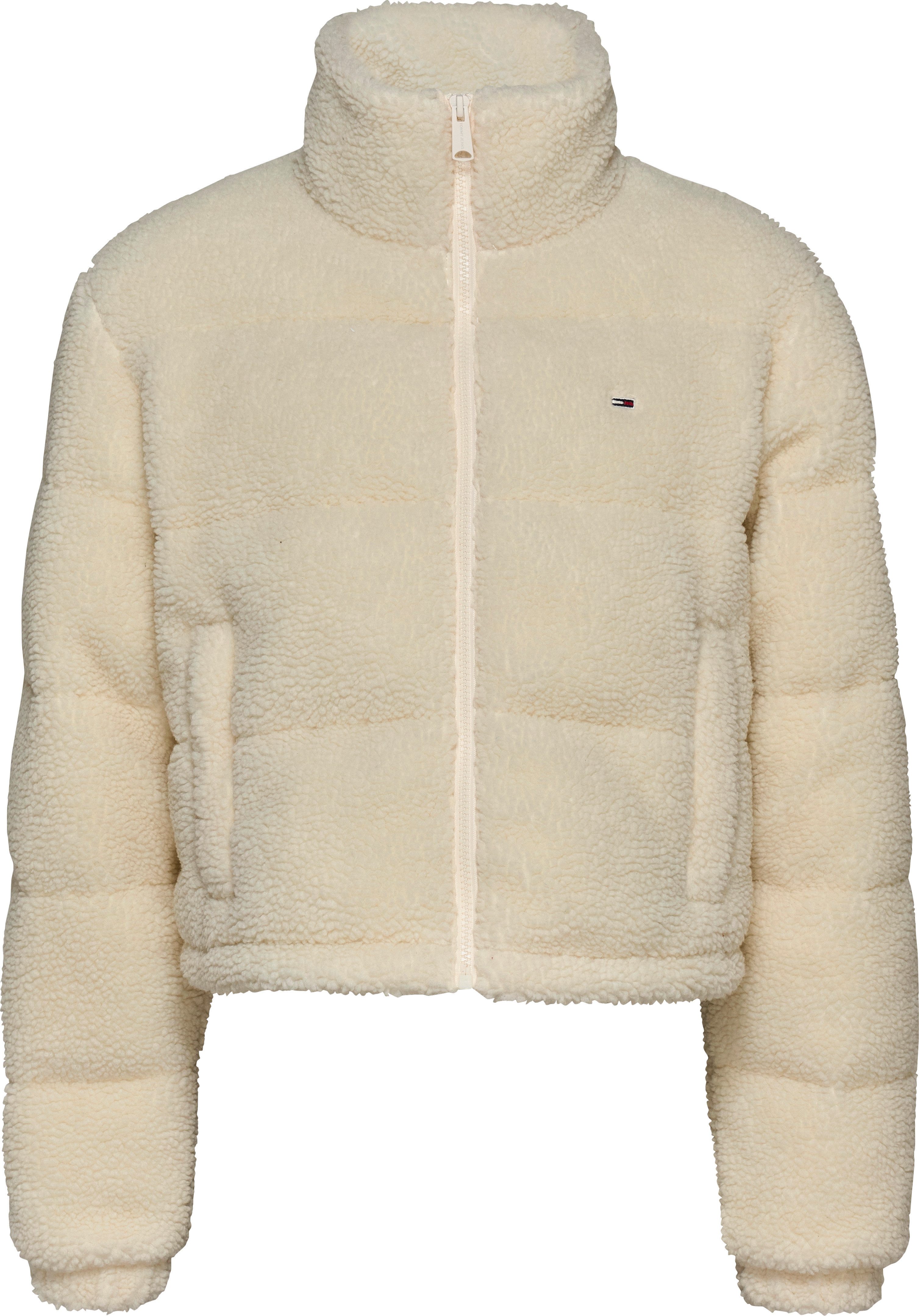 TOMMY JEANS Dames Jassen Tjw Crp Teddy Essential Puffer Wit