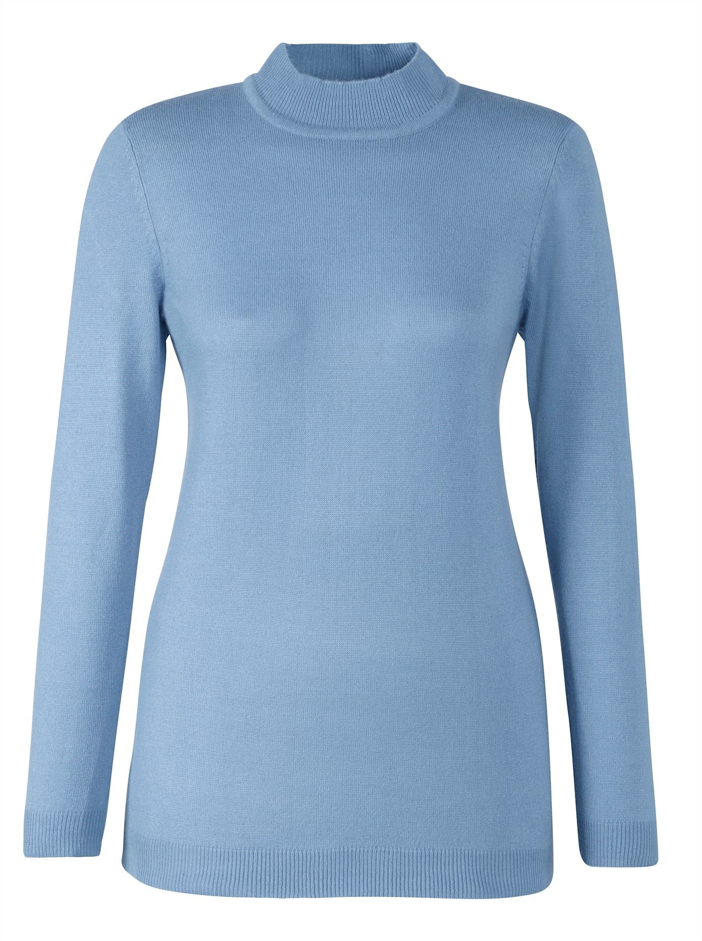 Classic Basics Trui met staande kraag Trui