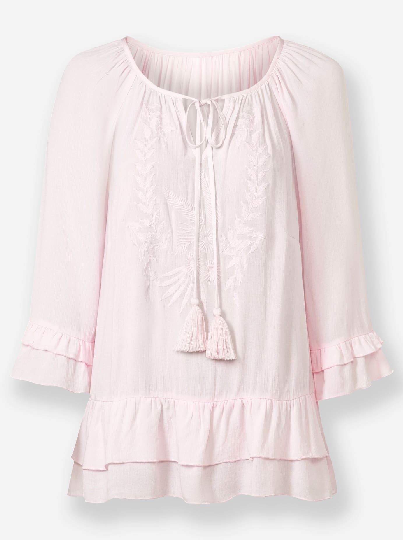 Classic Inspirationen Gekreukte blouse