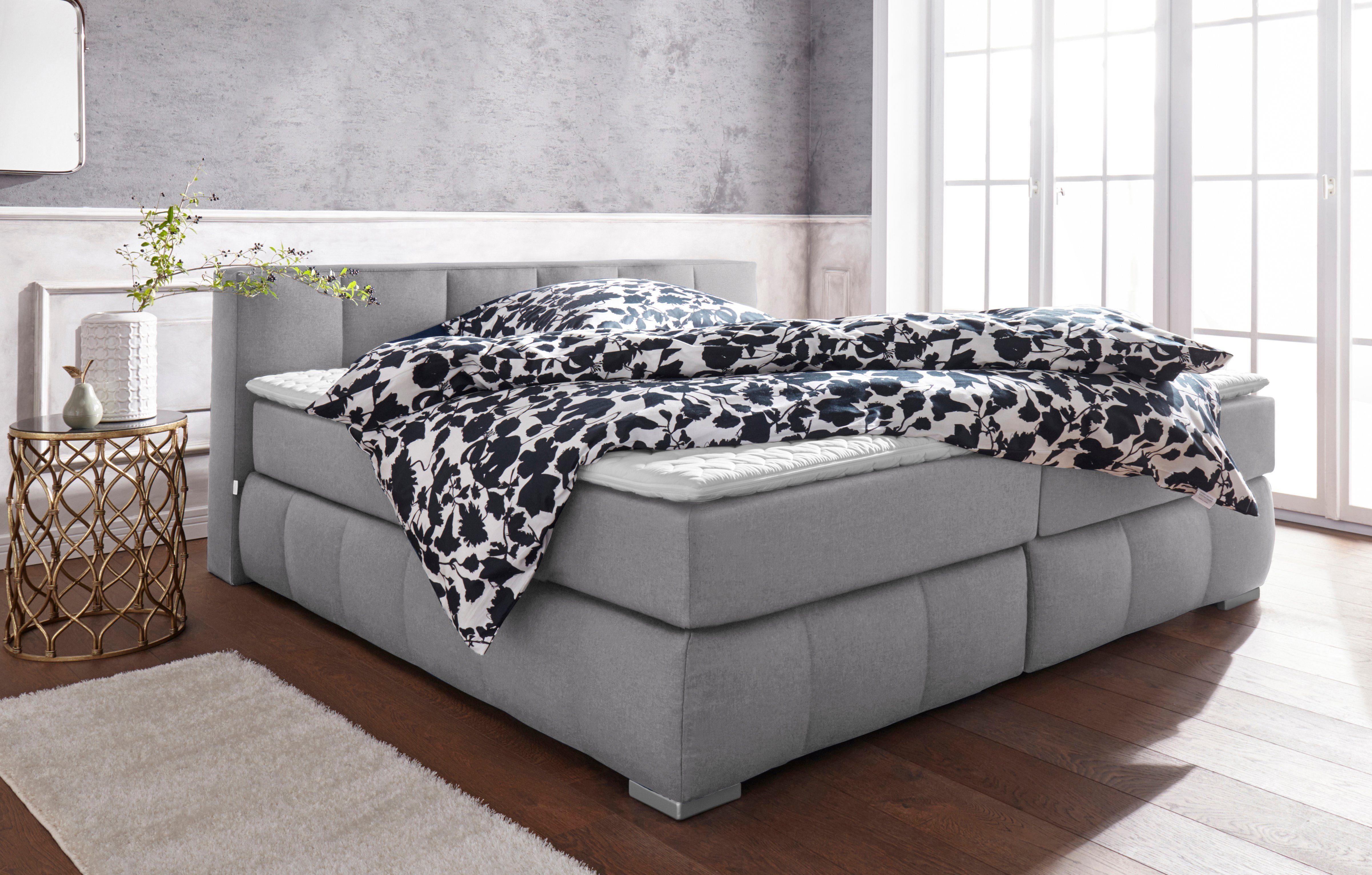 Guido Maria Kretschmer Home&Living Boxspring Chelles incl. matrastopper, in xxl- extra lang 220 cm, onderbak met elegante welving