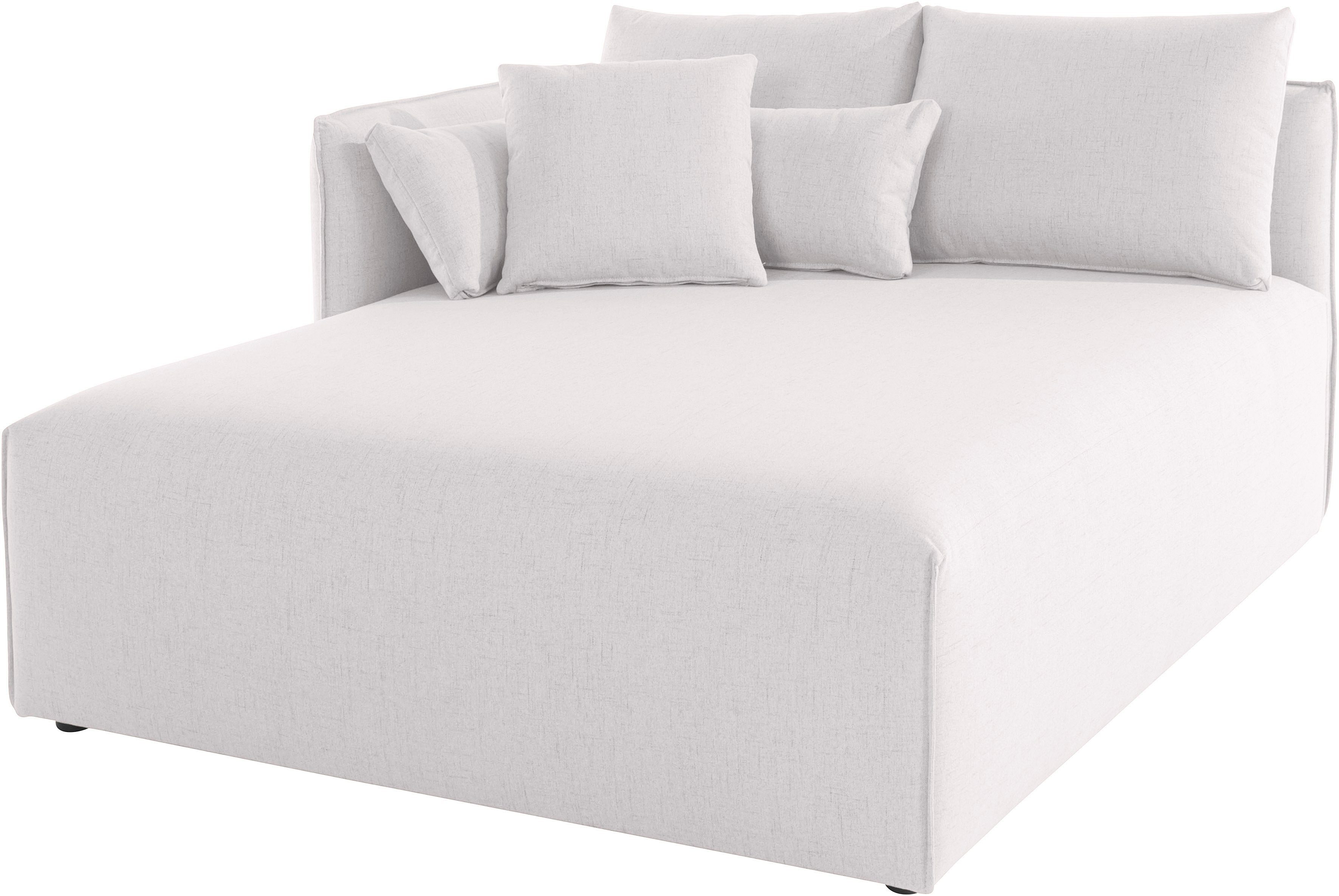 andas Ottomane Nöre Lounge-module - om zelf samen te stellen, breedte 138 cm, diepte 168 cm