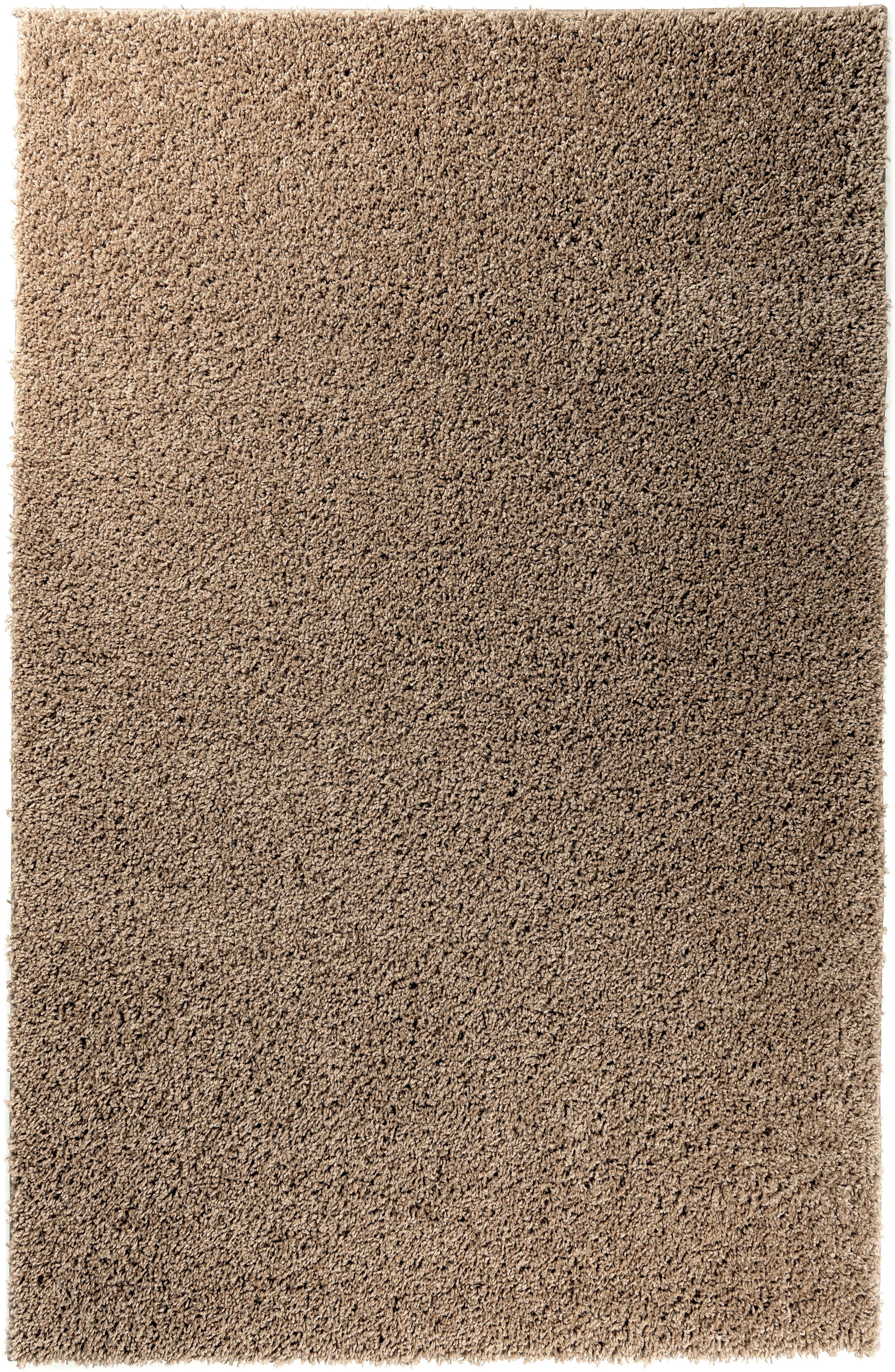Bruno Banani Hoogpolig vloerkleed Shaggy Soft geweven, uni kleuren, bijzonder zacht en knuffelig, klantenfavoriet