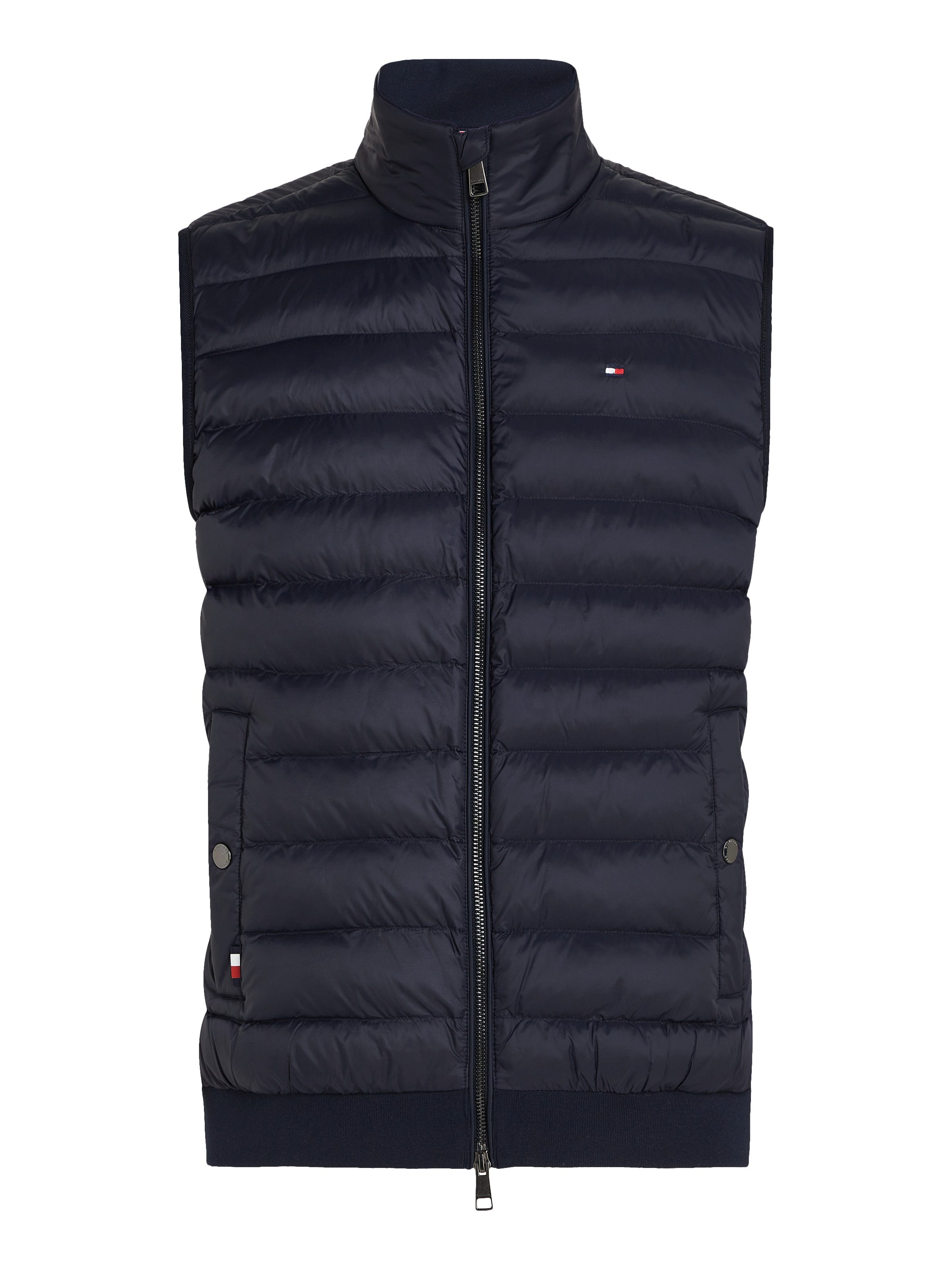 Tommy Hilfiger Bodywarmer MIX MEDIA VEST Achterkant niet gestikt