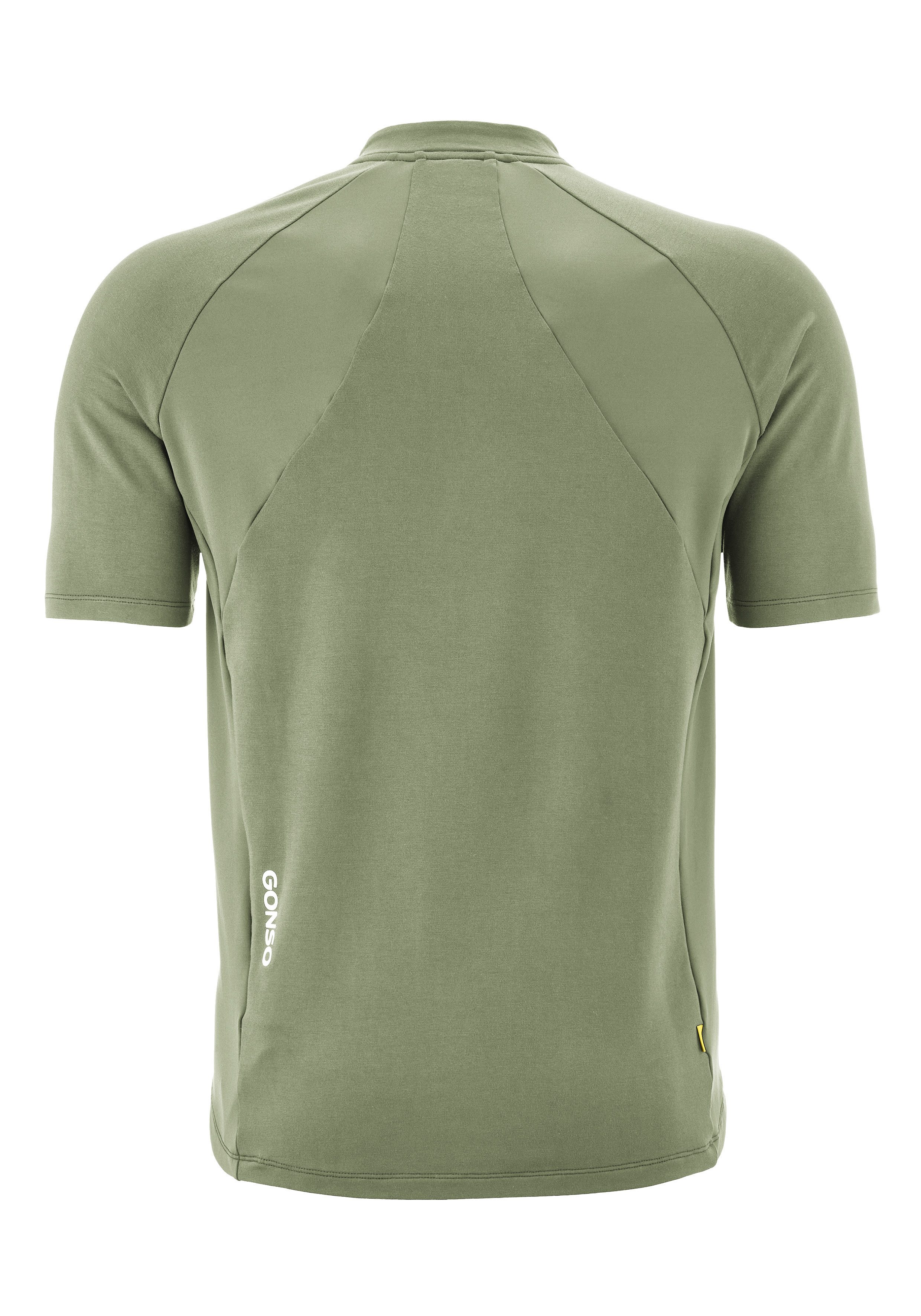 Gonso Fietsshirt Adventure Jersey Nature M Heren fiets trui korte mouwen, slim fit
