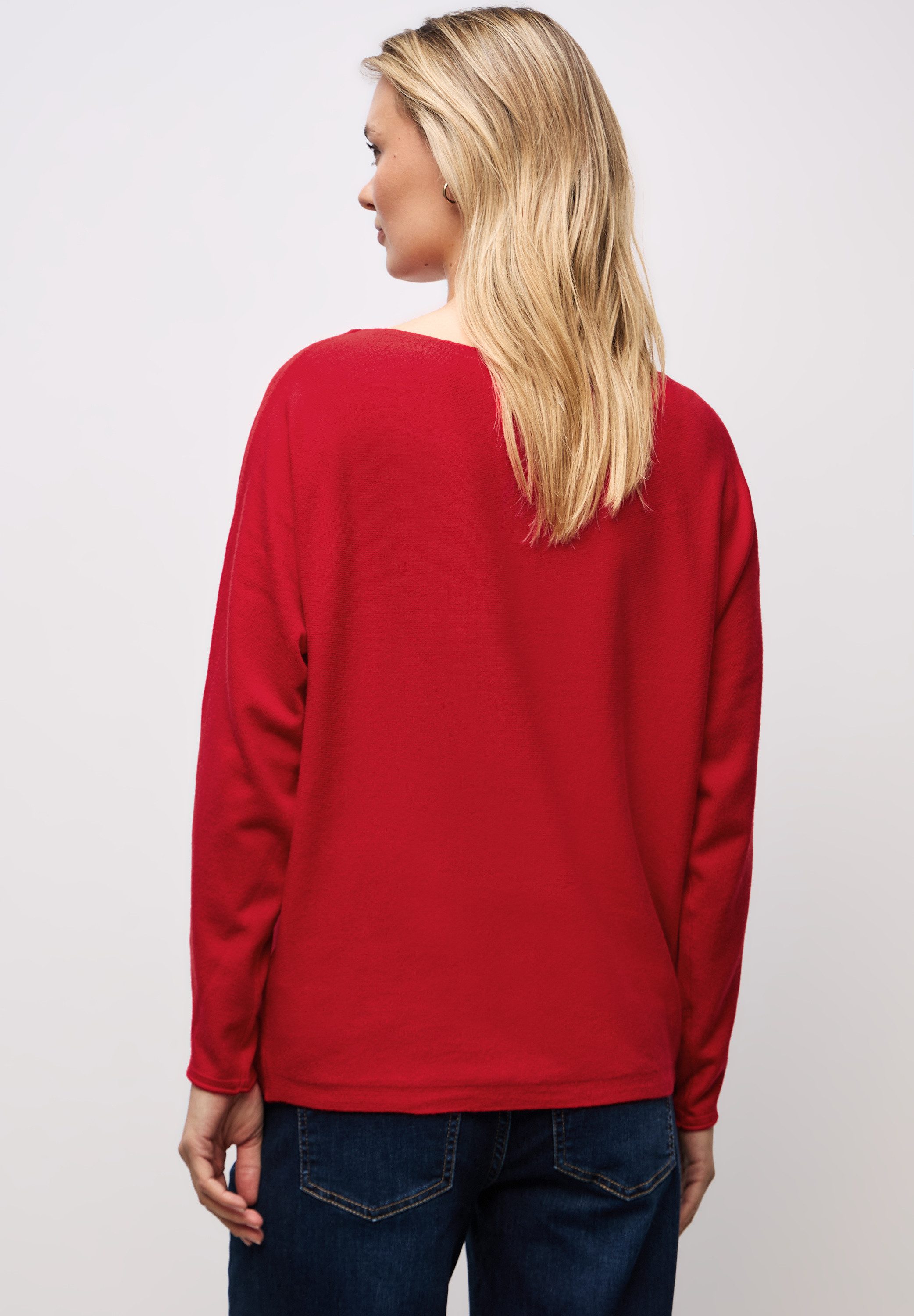 STREET ONE Gebreide trui Dolman, met boothals