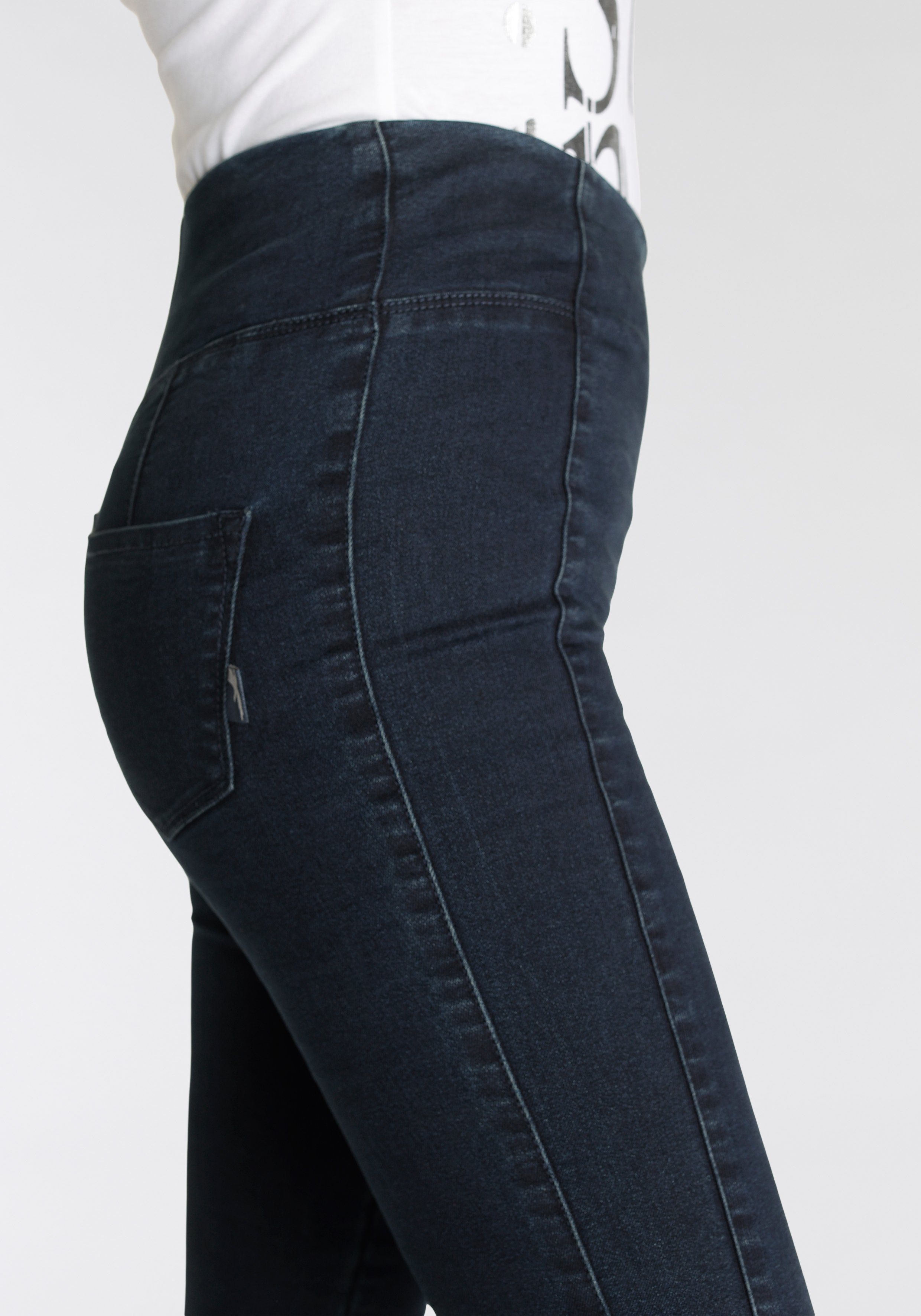 Arizona Jeggings extra-strak gesneden pasvorm, hoge taille