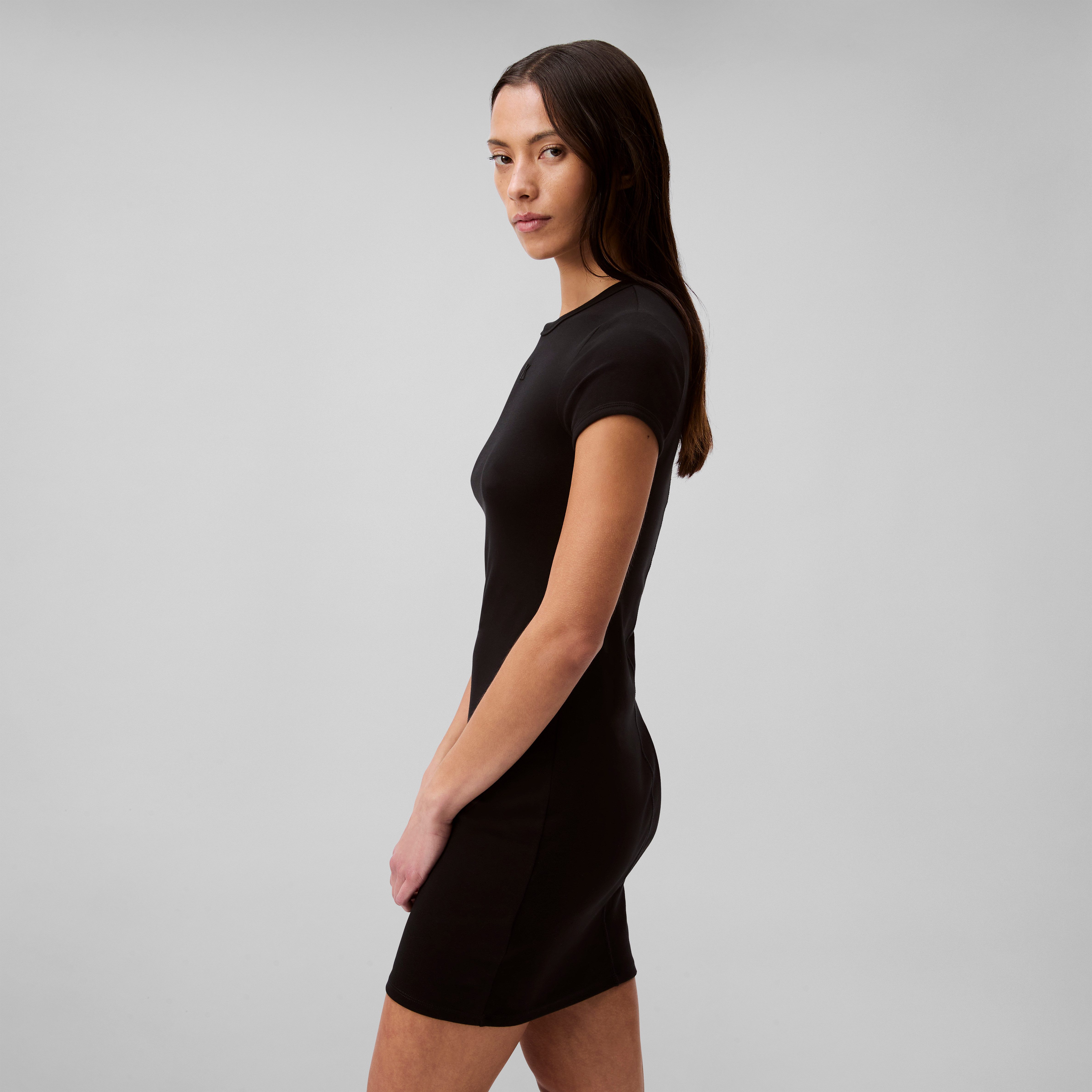 Calvin Klein Jerseyjurk SS CTN CNTR 1X1 RB S