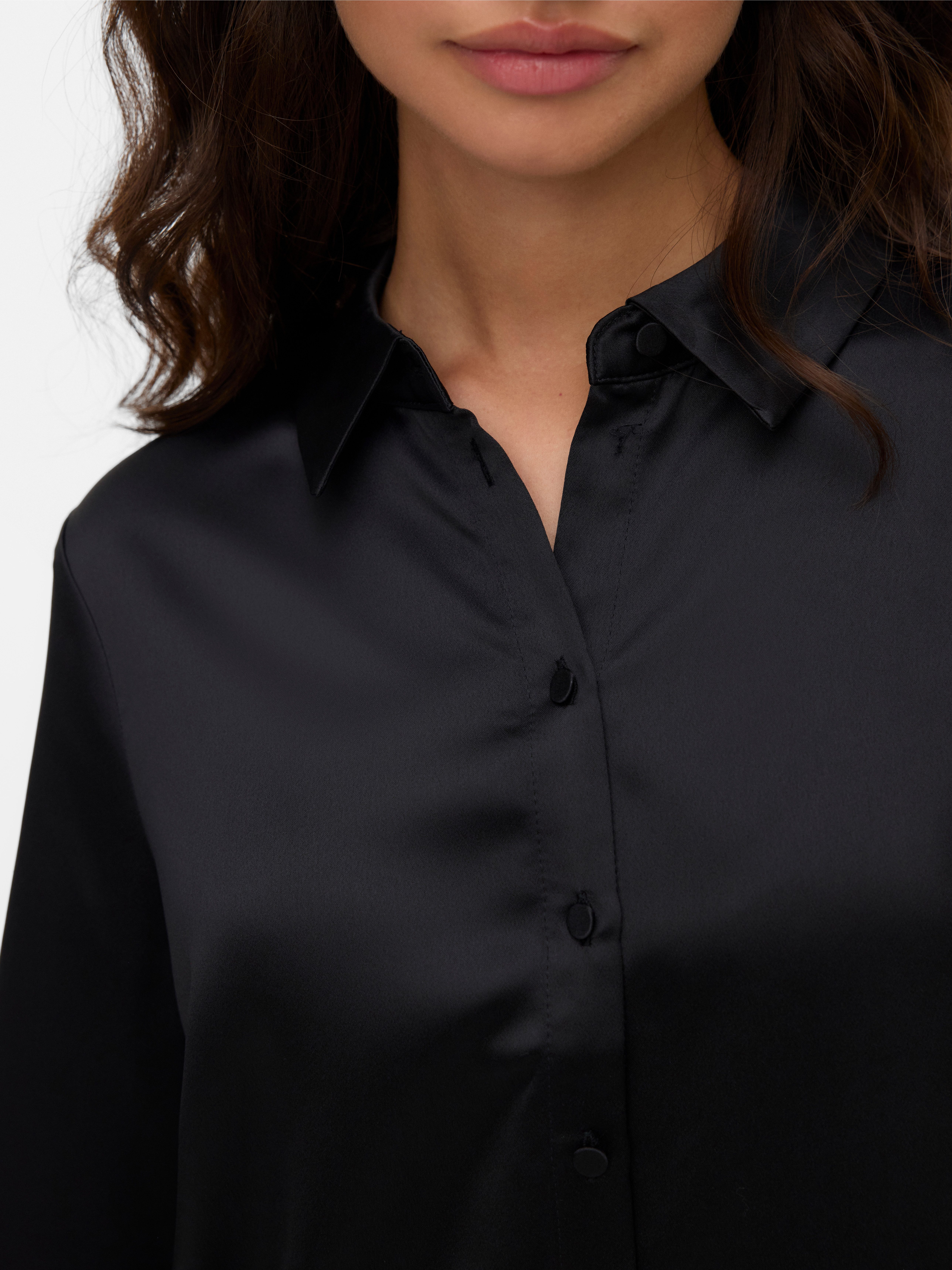 Vero Moda Blouse met lange mouwen VMMERLE LS SHIRT WVN GA NOOS