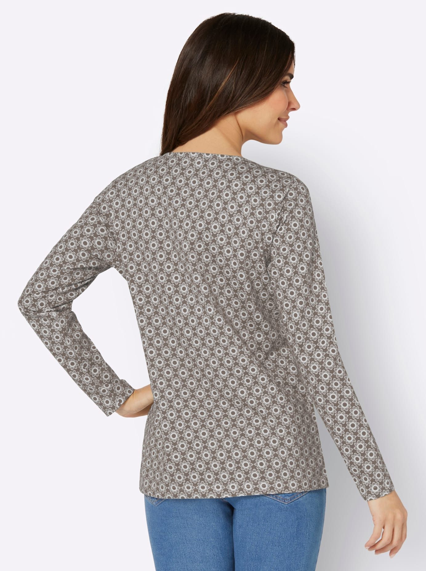Classic Basics Shirt met lange mouwen (1-delig)