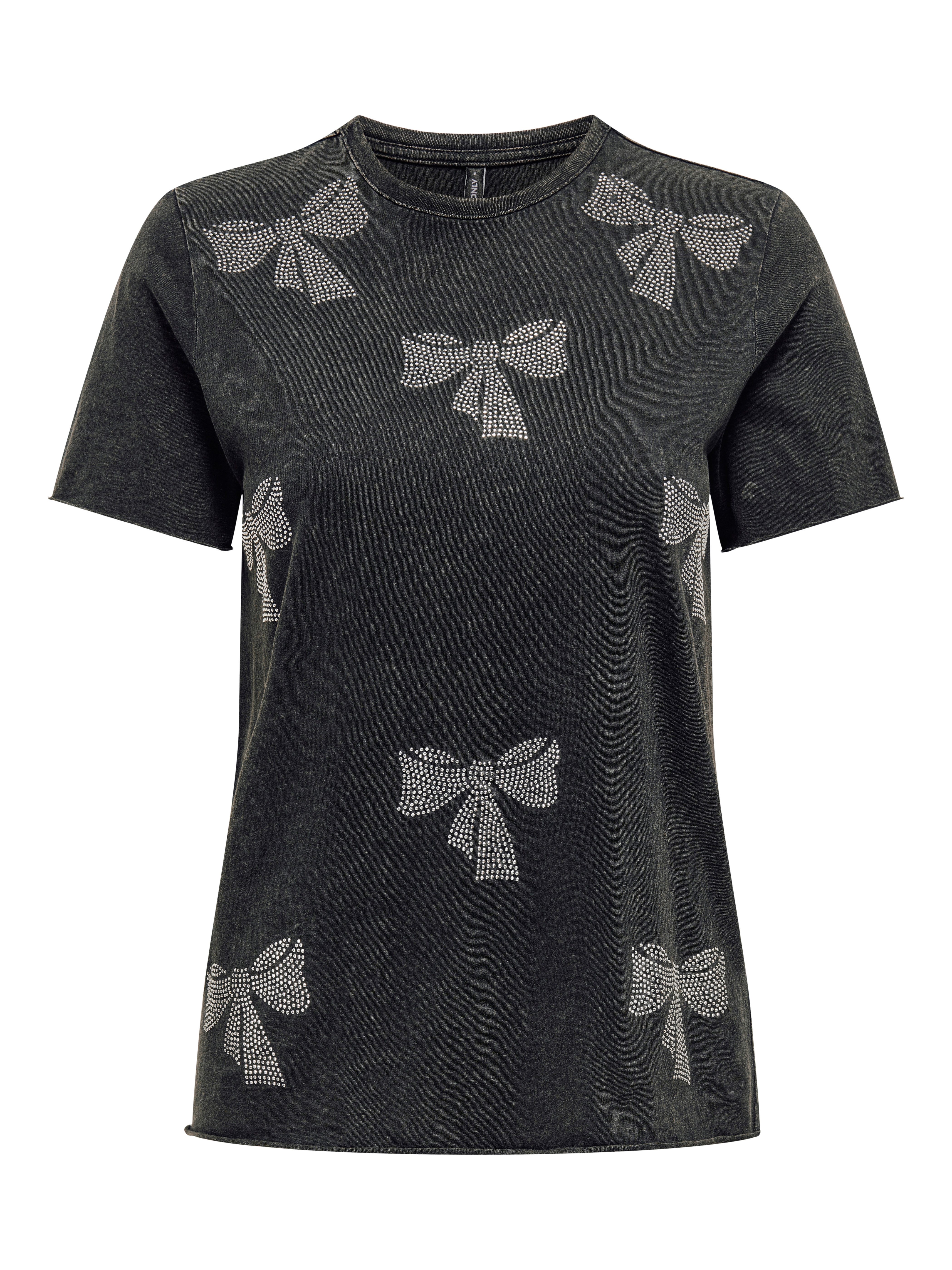 Only Shirt met korte mouwen ONLLUCY LIFE S/S O-NECK TOP CC JRS