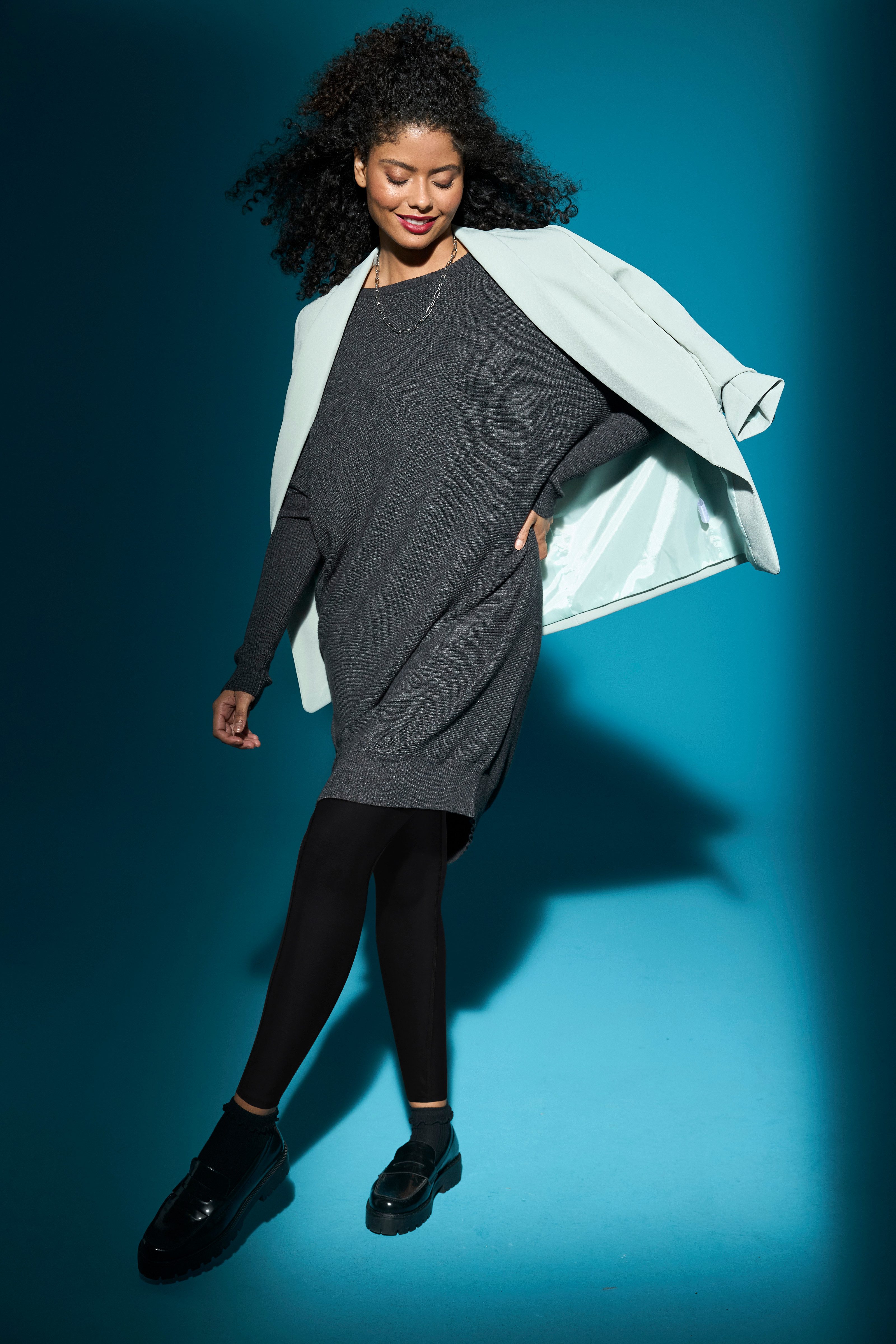 Laura Scott Trui met ronde hals CIRCULAR COLLECTION-GOTS gecertificeerd