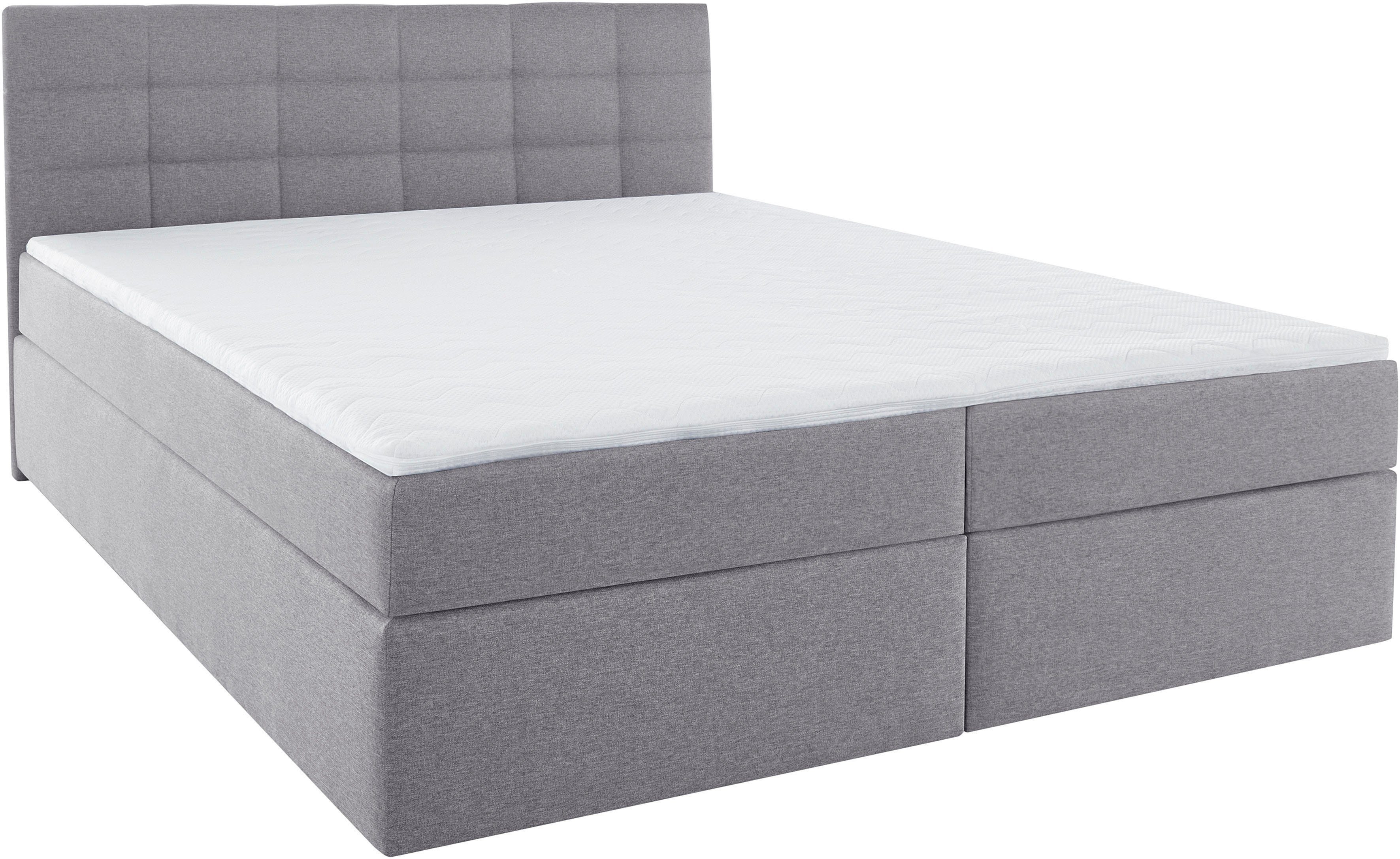 INOSIGN Boxspring OVALO optioneel met bedbox, verkrijgbaar in h2, h3 & h4