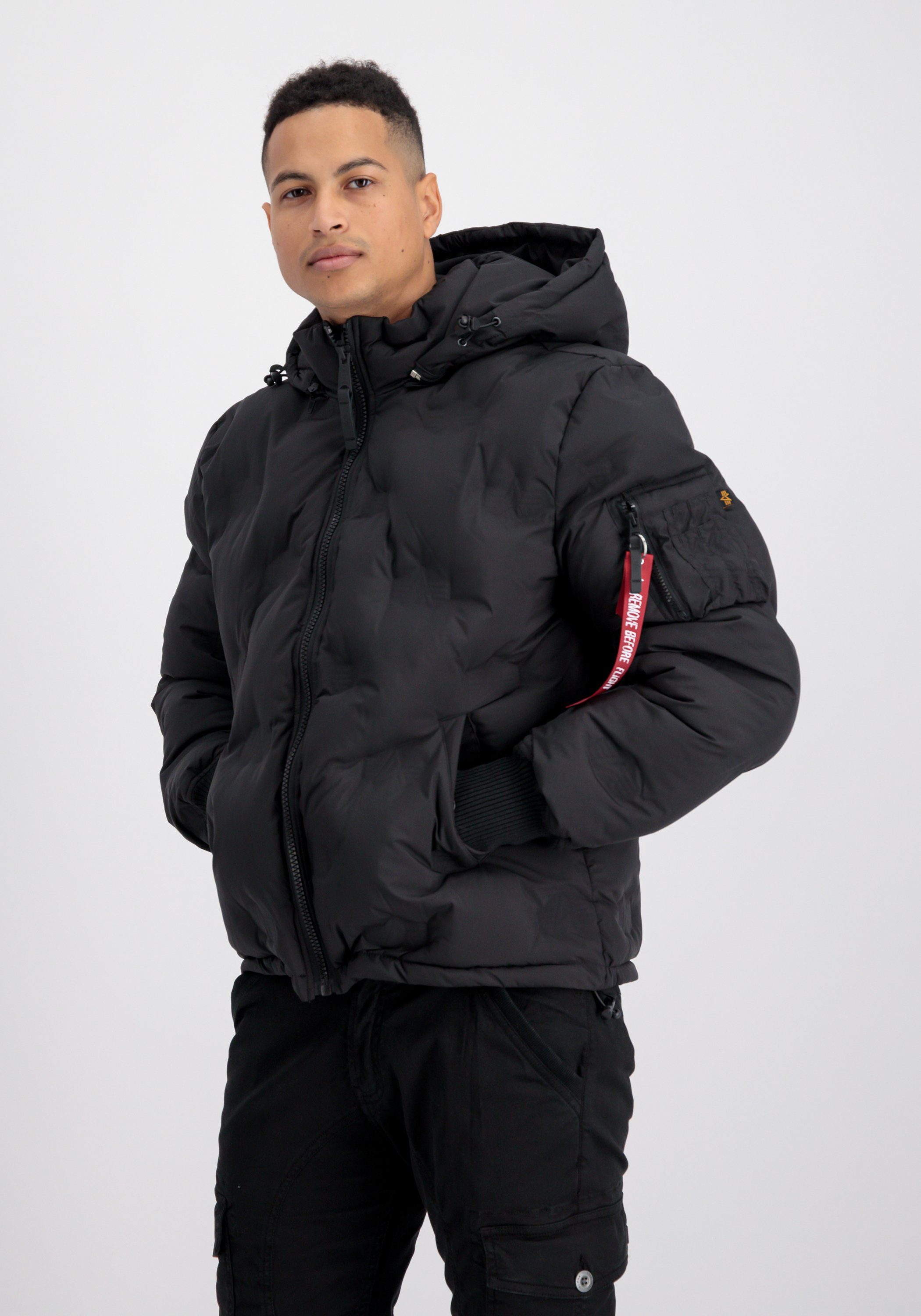 Alpha Industries Winterjack HOODED LOGO PUFFER