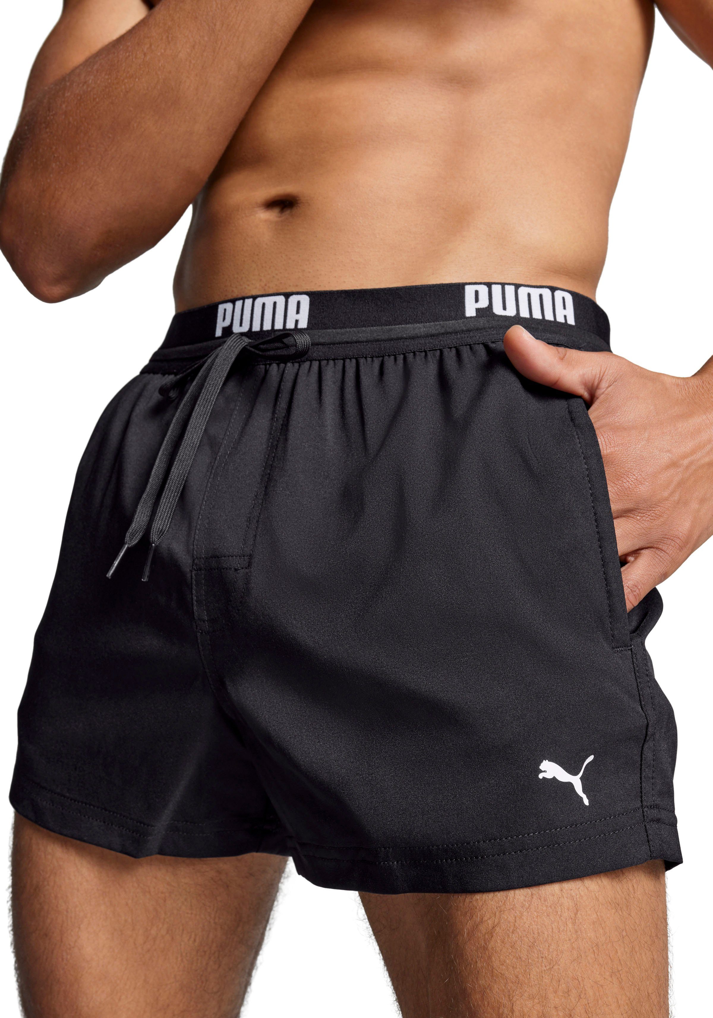 PUMA Zwemshort PUMA SWIM MEN LOGO SHORT LENGTH SWIM SHORTS
