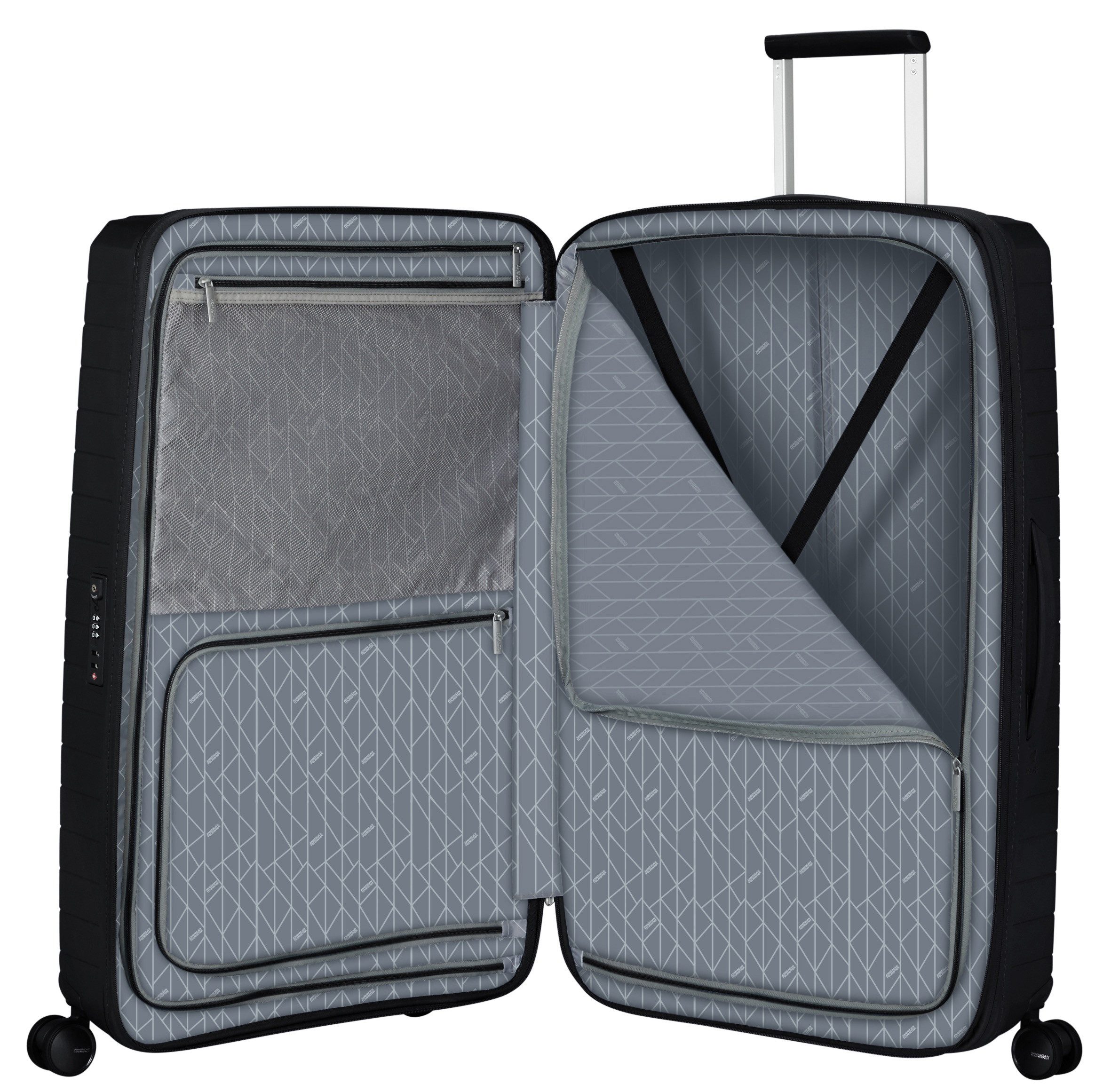 American Tourister® Hardshell-trolley FASTFORWARD, verschillende maten en kleuren Hardcase koffer personaliseerbaar TSA-slot volume uitbreiding