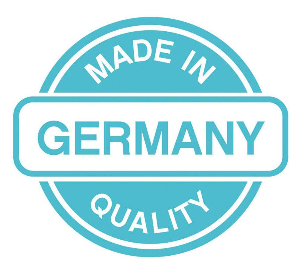 Saphir Badkamerserie Quickset 2-delig, keramieken opzetwasbak met led-spiegel Wastafelmeubel 73 cm breed, inclusief deurdemper, 2 laden (5-delig)