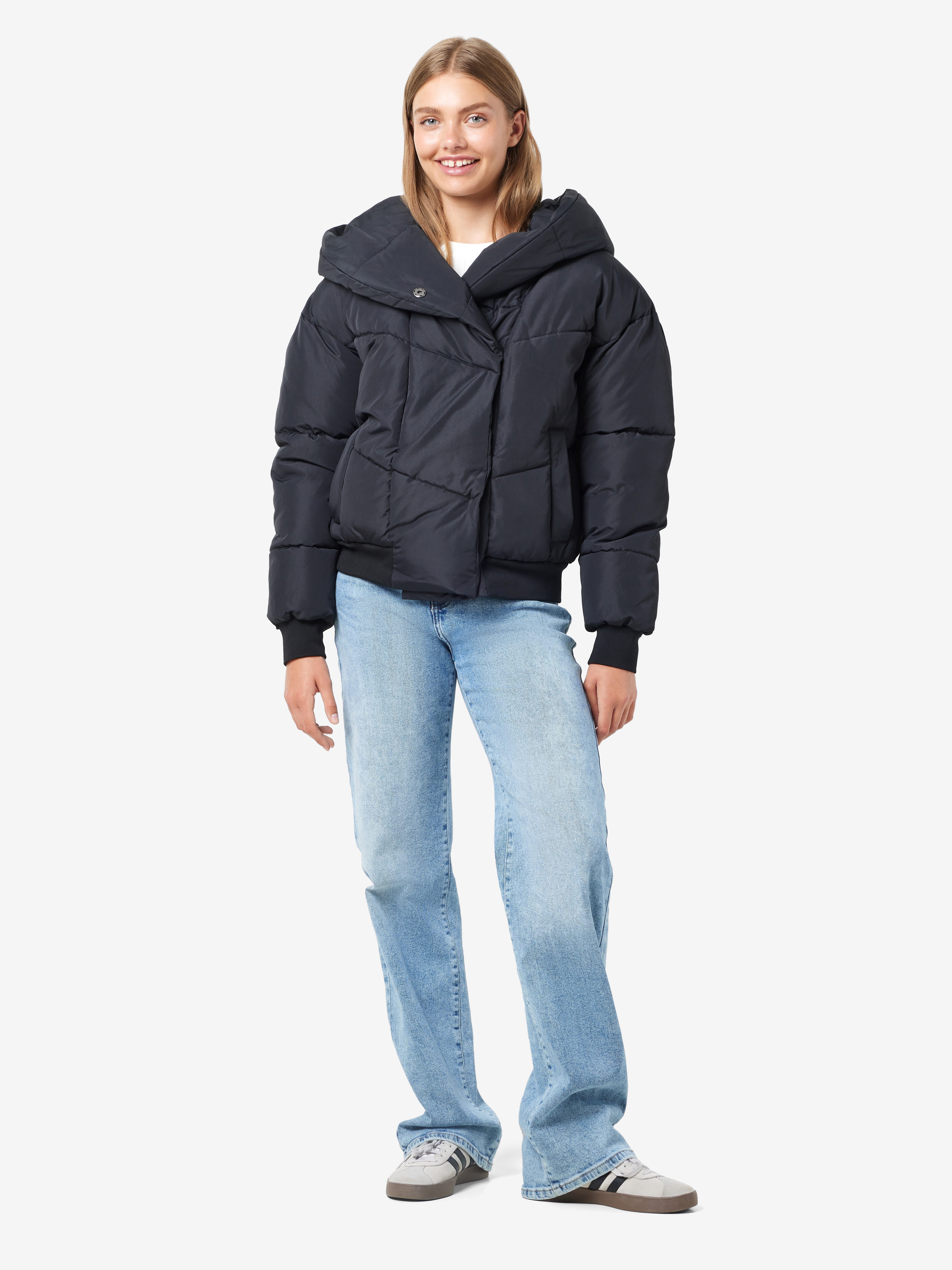 Noisy may Gewatteerde jas NMTALLY L/S BOMBER JACKET NOOS FWD
