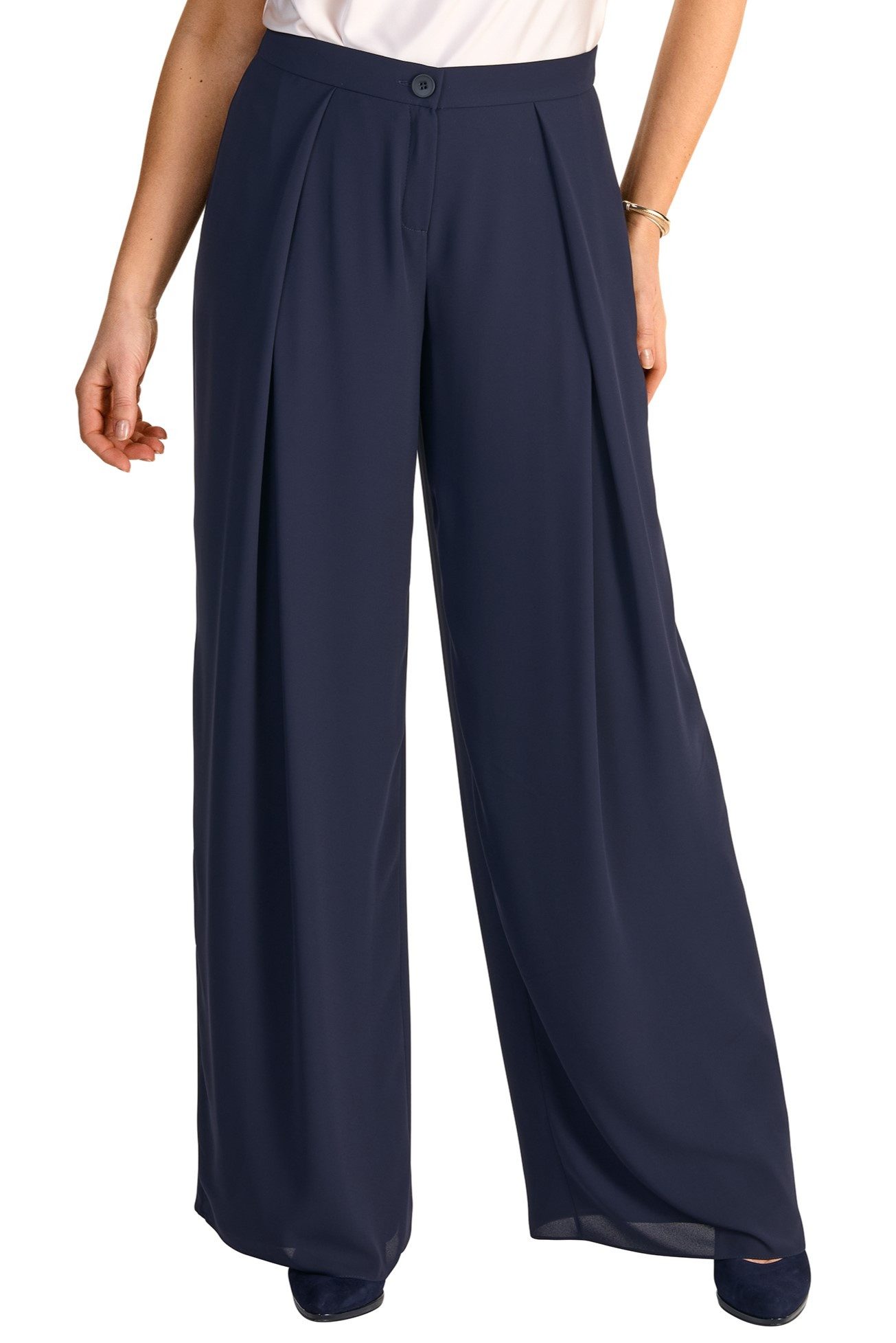 HERMANN LANGE Collection Stoffen broek in culotte-stijl
