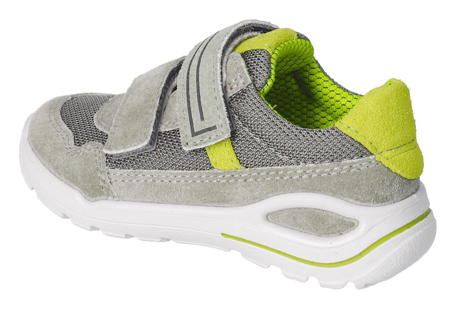 Ricosta Sneakers RIDER DAME: Midden , vrijetijdsschoen met klittenbandsluiting, maat sjabloon te downloaden