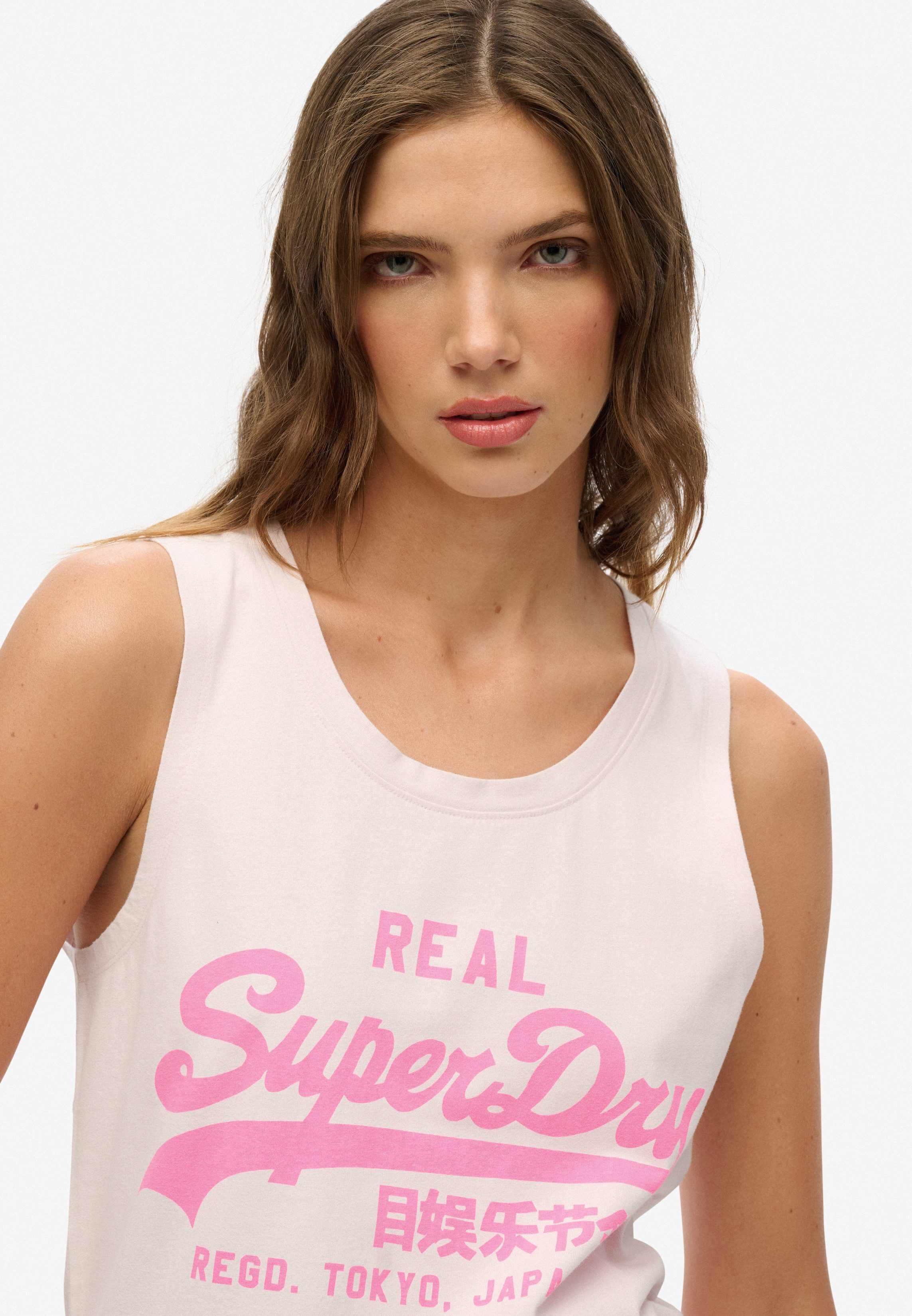 Superdry Tanktop VL NEON SCOOP NECK TANK