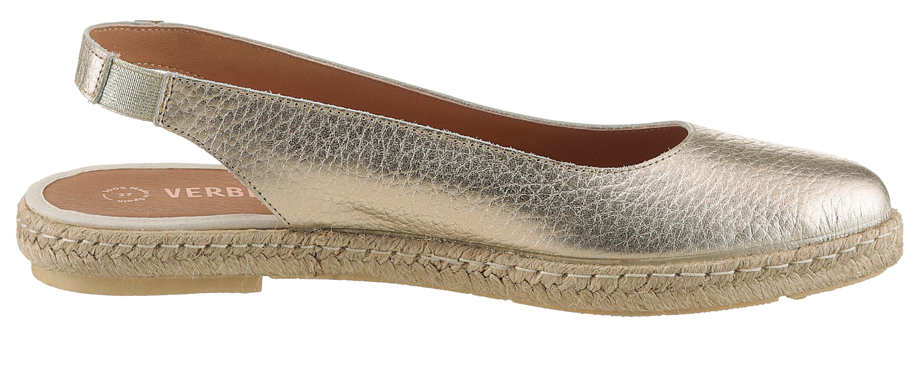 VERBENAS Sandalen met slingbandje Kiara Nucleo Metal