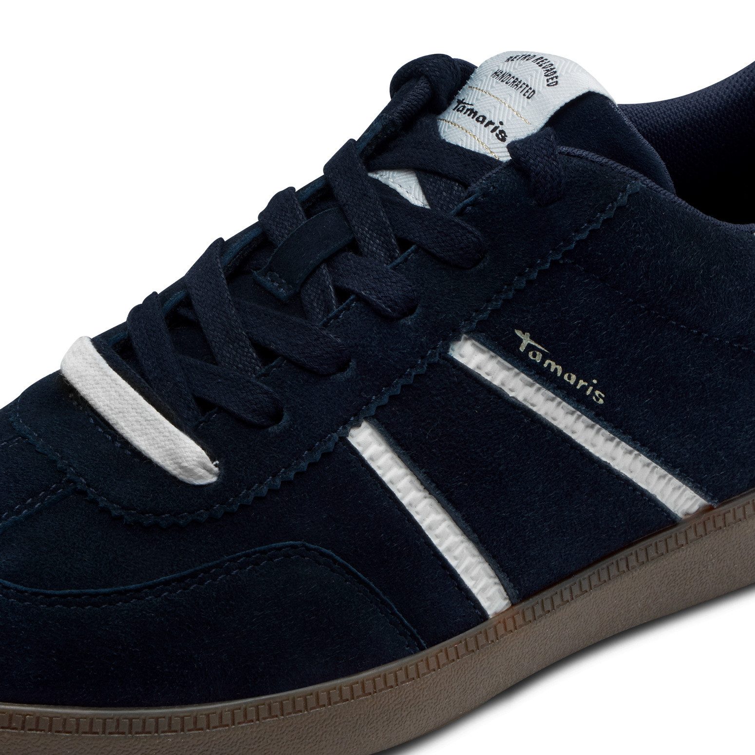 Tamaris Plateausneakers , vrijetijdsschoen, halfschoen, veterschoen met gepolsterde schacht