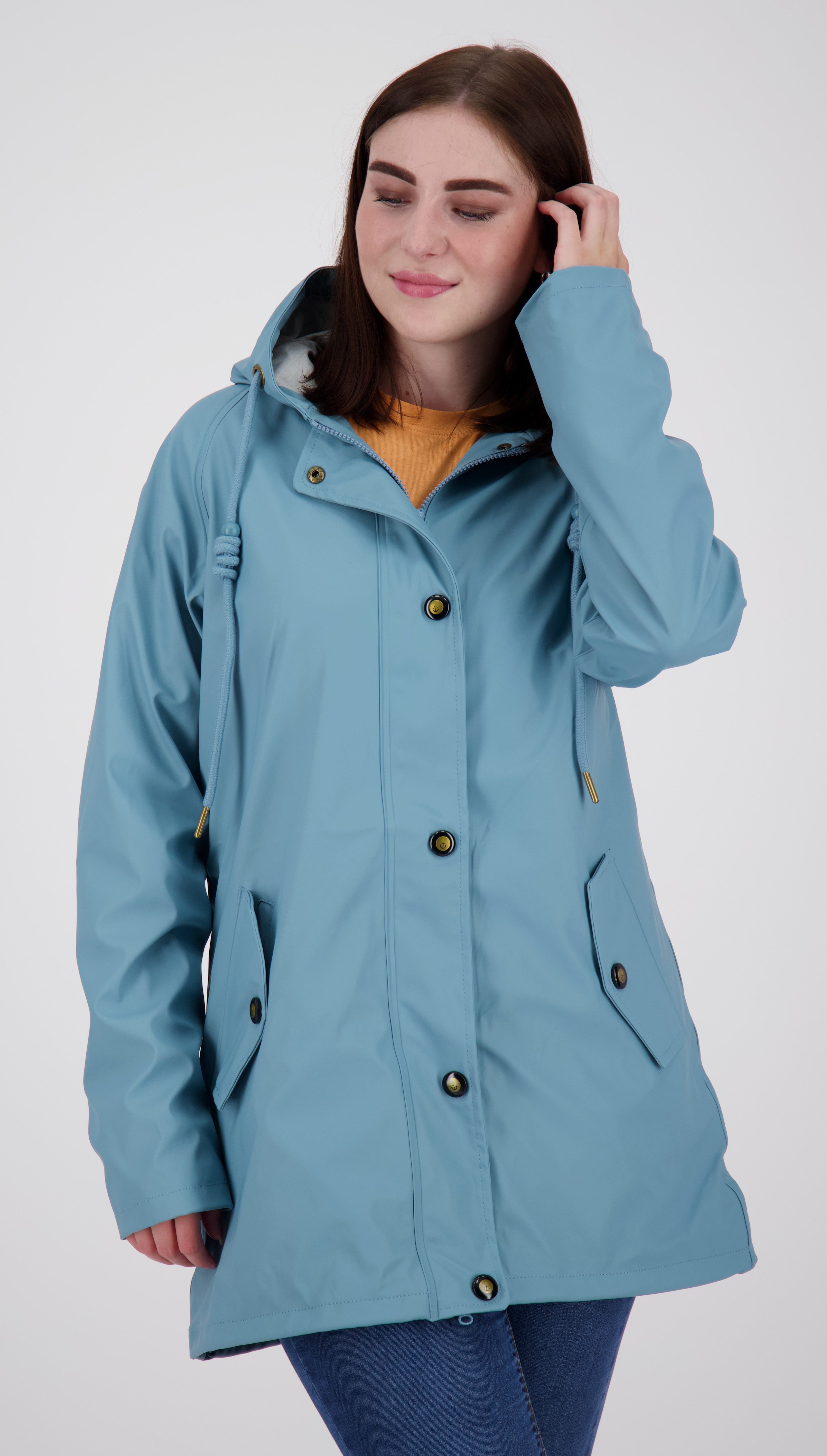 DEPROC Active Regenjas ANKERGLUTTRAUM WOMEN kleding maat 40/42 (M) blauw