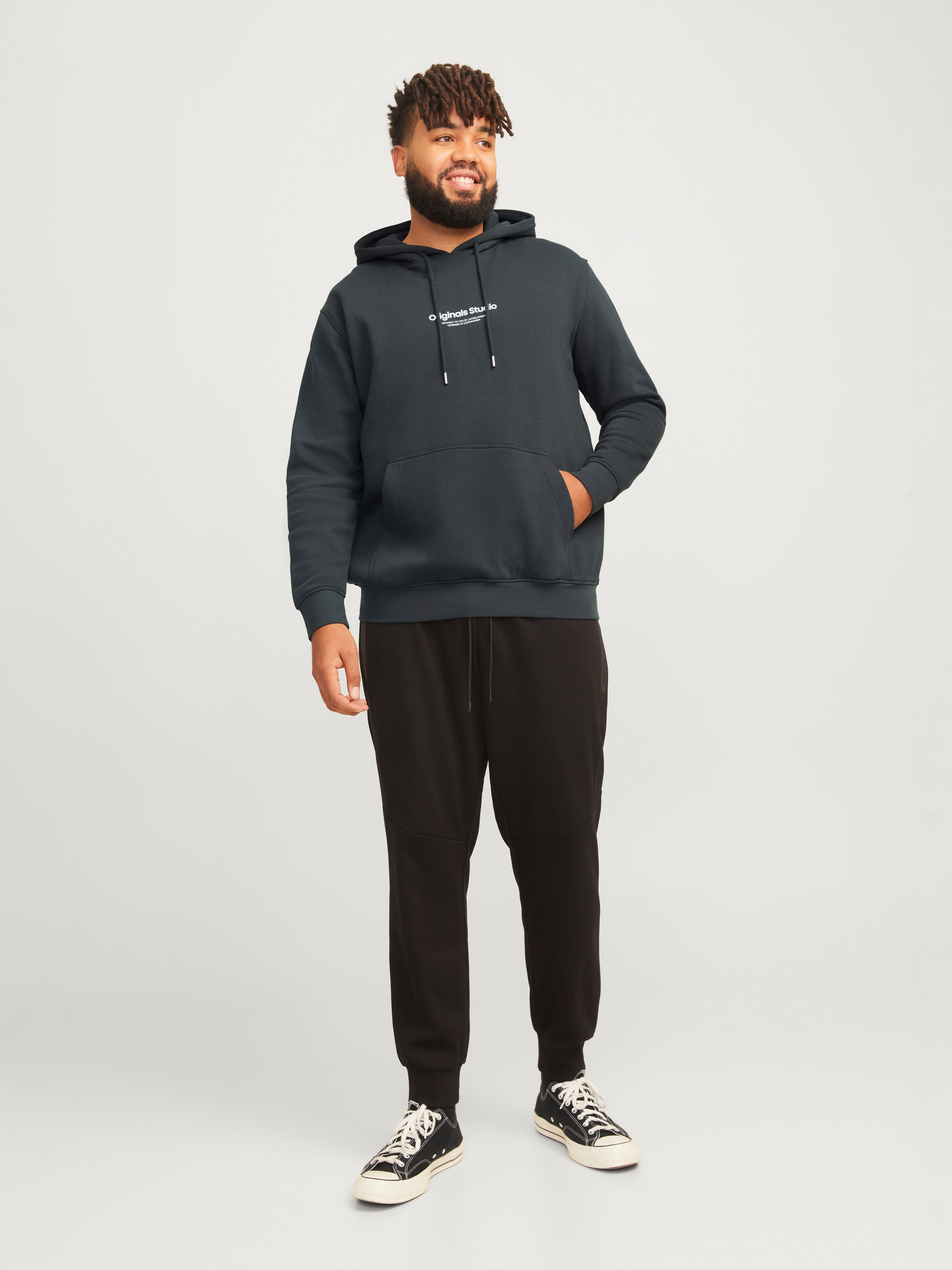 Jack & Jones PlusSize Hoodie JORVESTERBRO SWEAT HOOD NOOS PLS