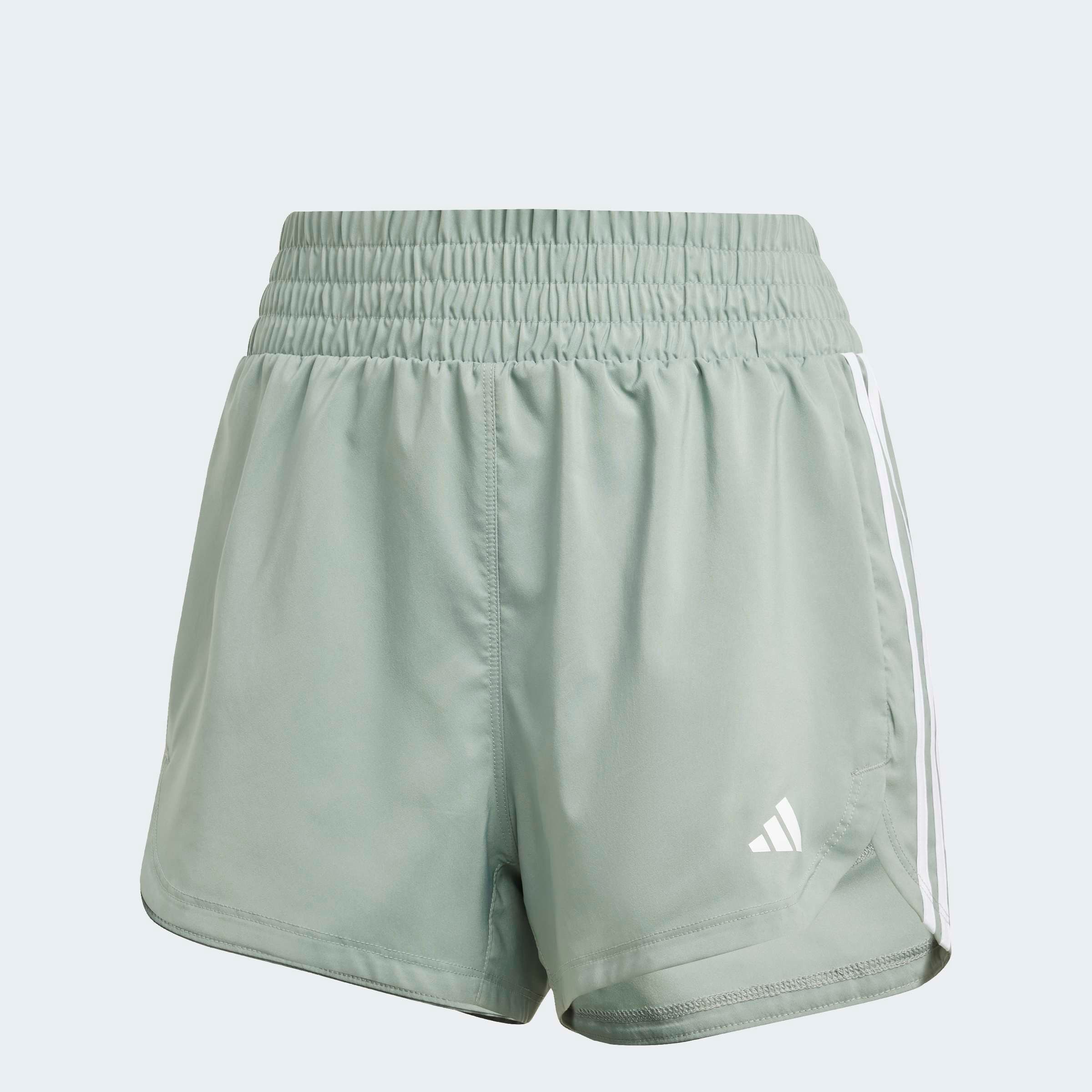 adidas Performance Short PACER WVN HIGH Geweven trainingsshorts met hoge taille (1-delig)