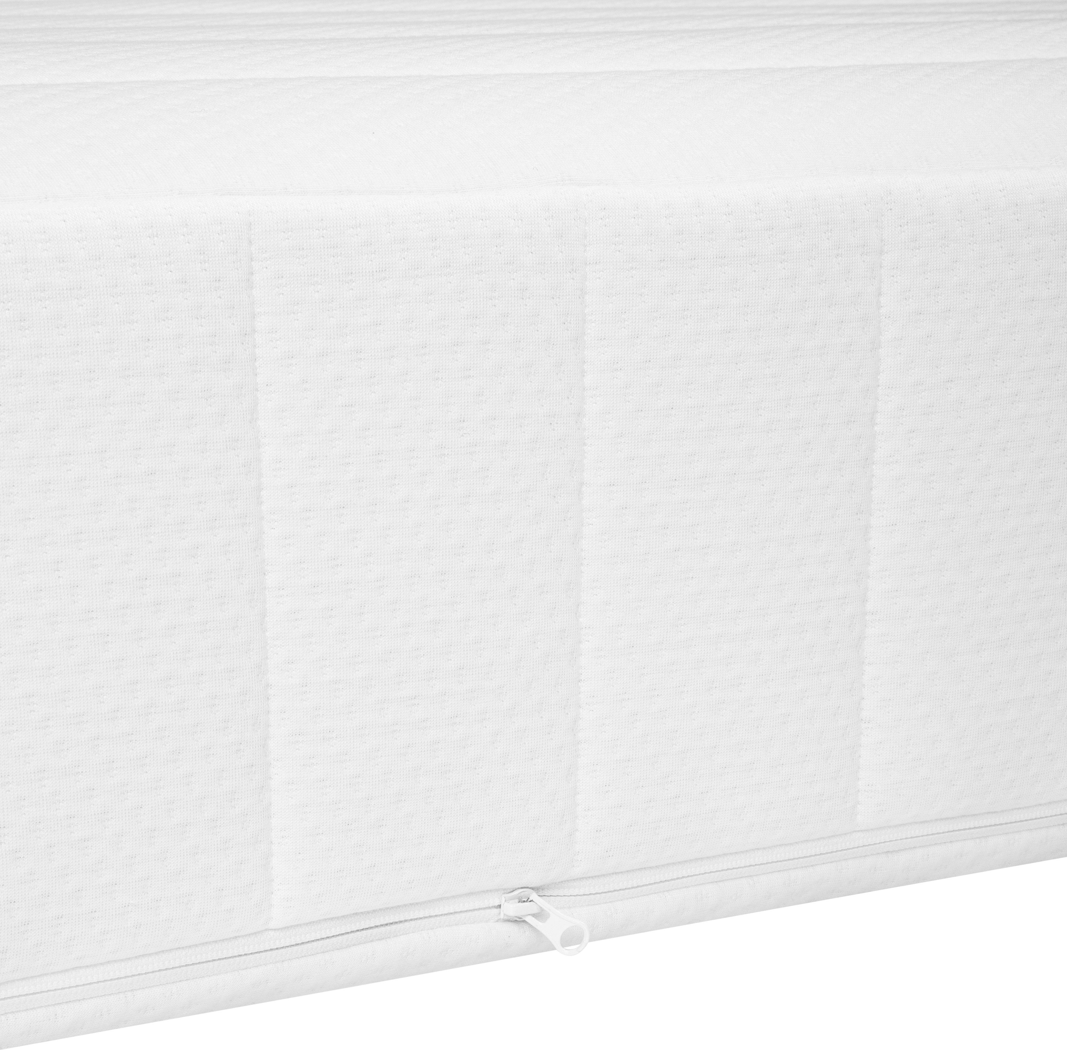 ATLANTIC home collection Gestoffeerd bed Veronika met bedkist en lattenbodem