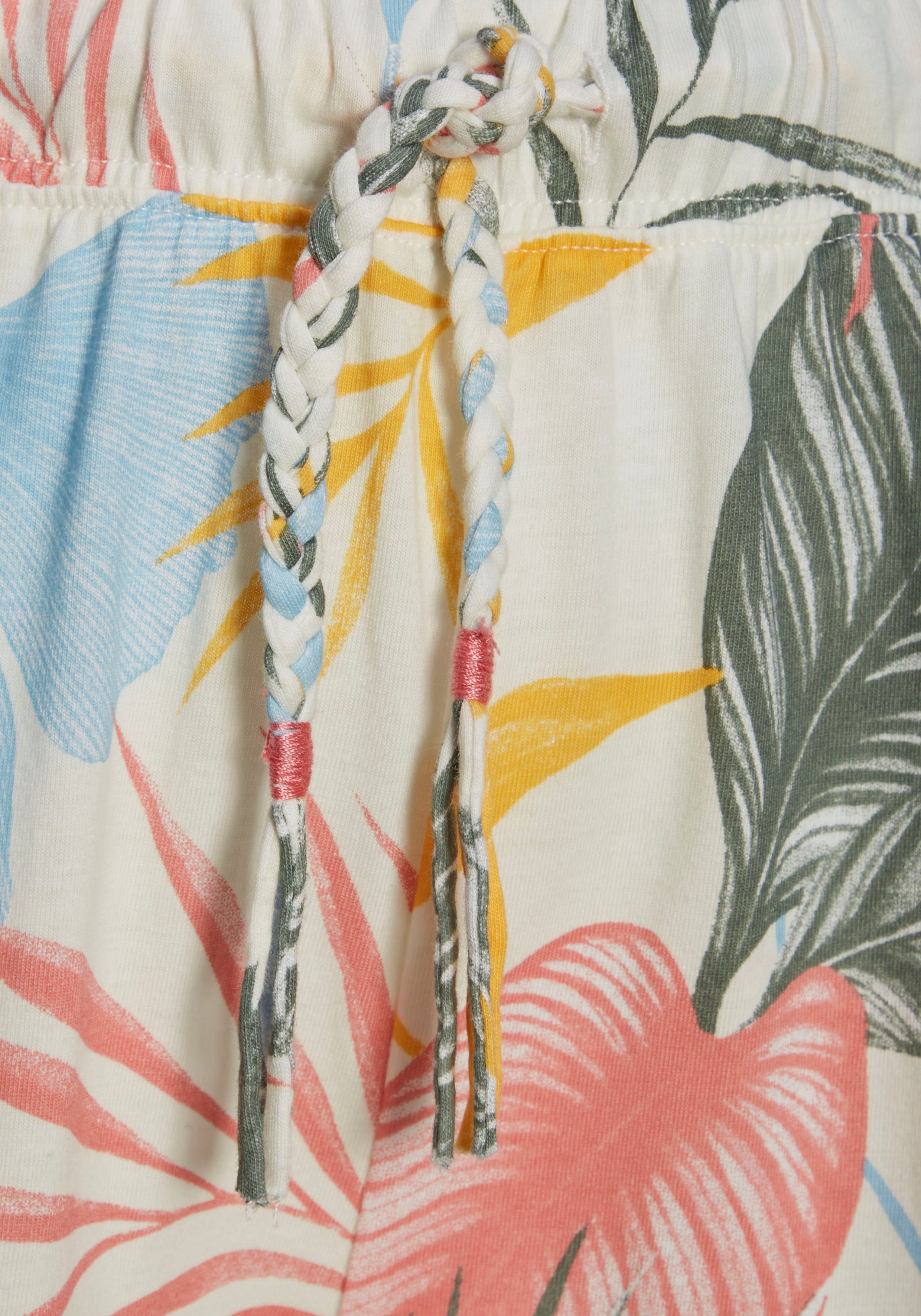 Vivance Dreams Shortama met bloemenprint (2-delig, 1 stuk)