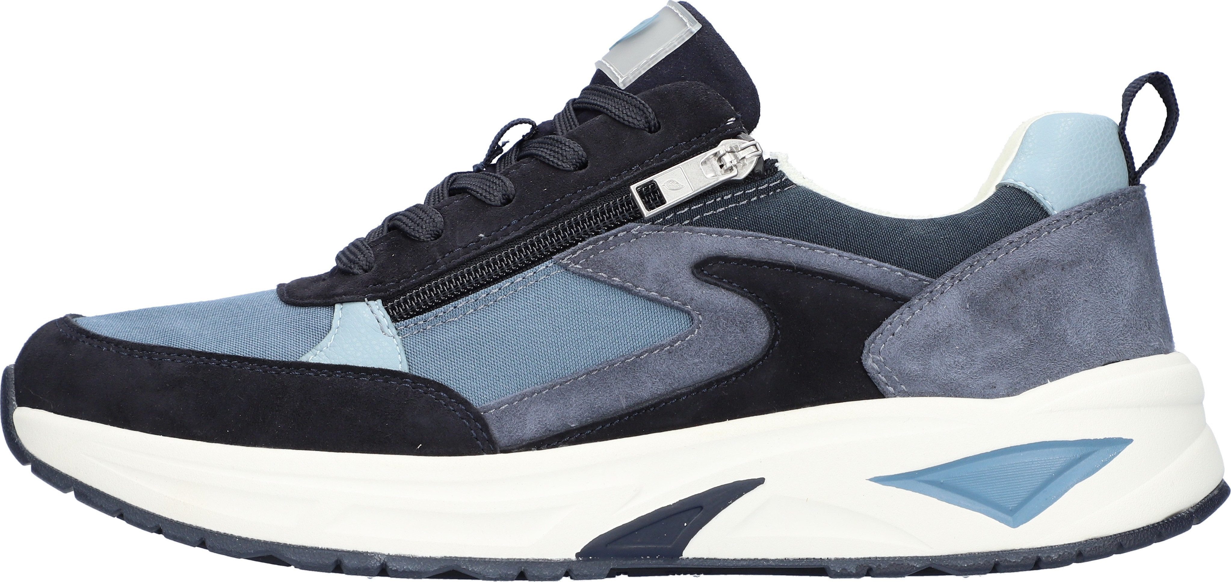 Waldläufer Sneakers H-JACK , veterschoen, vrijetijdsschoen in comfortabele breedte h (= zeer breed)