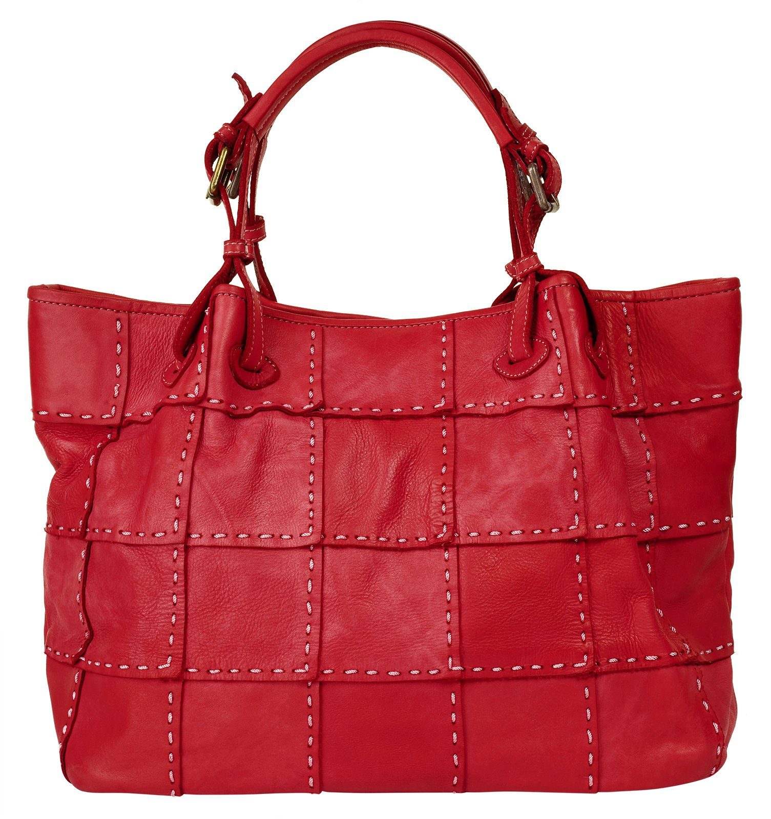 Samantha Look Shopper echt leer, made in italy