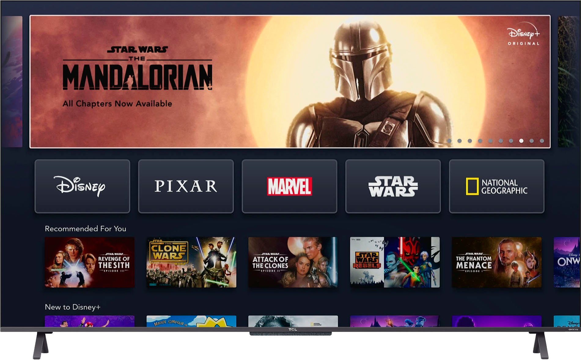 TCL QLED-TV 50C722X1, 126 cm / 50", 4K Ultra HD, Smart TV - Android TV, Android 11, Onkyo-geluidssysteem
