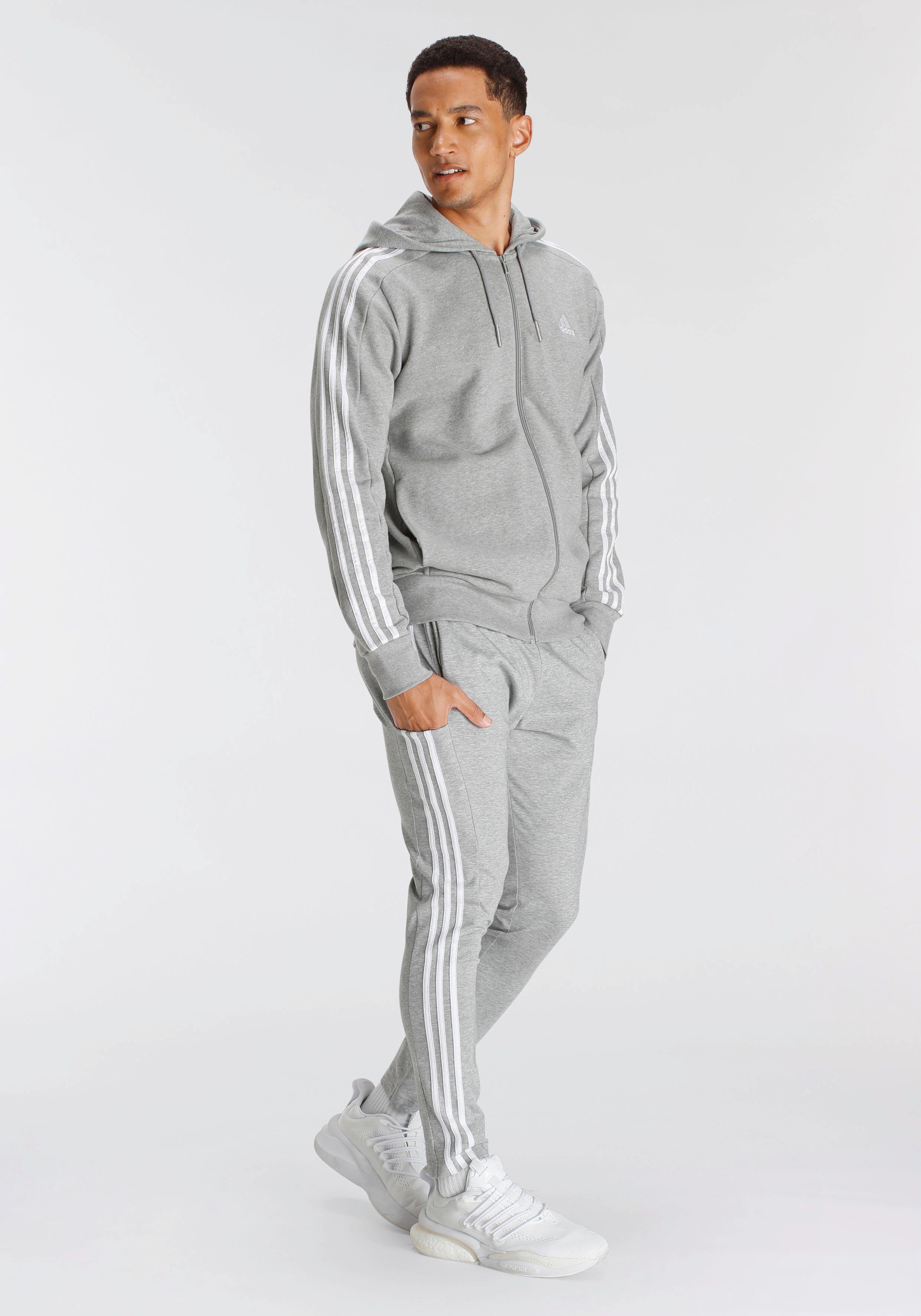 adidas Sportswear Capuchonsweatvest M 3S FT FZ HD (1-delig)