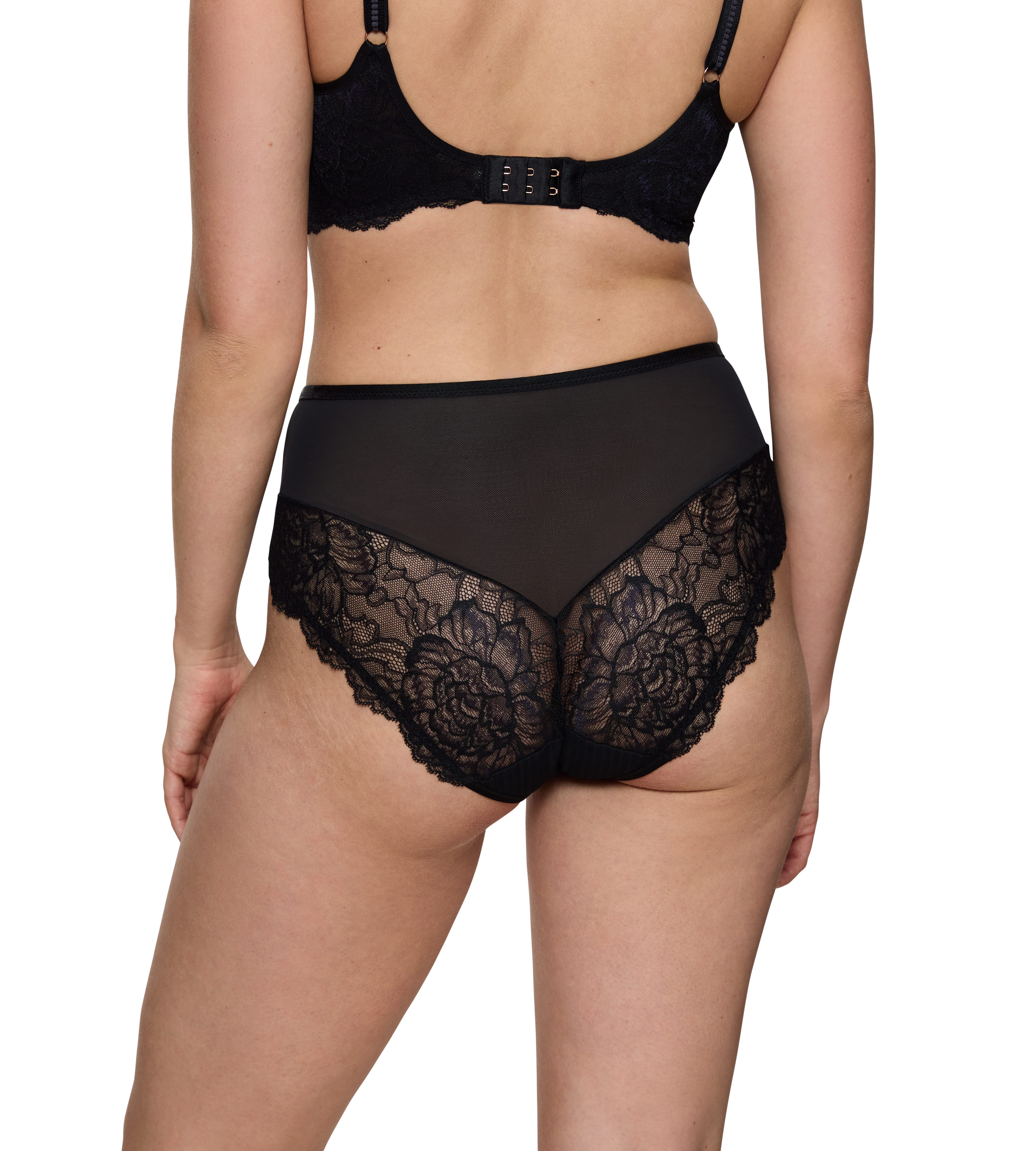 Triumph Maxislip Peony Florale fijn kant, tule, elegante look, zacht