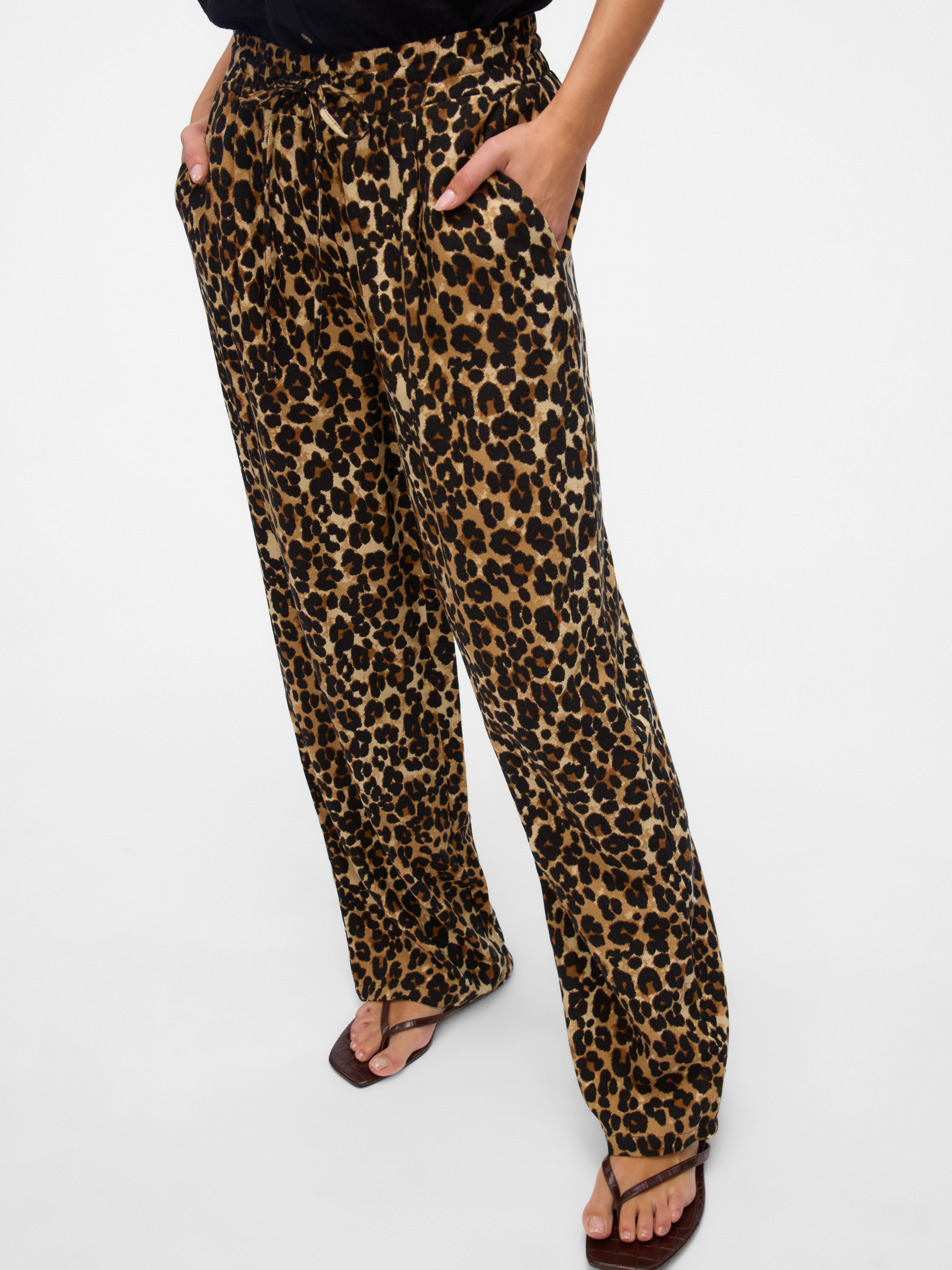 Vero Moda Comfortbroek VMJESMILO WIDE PANTS GA NOOS