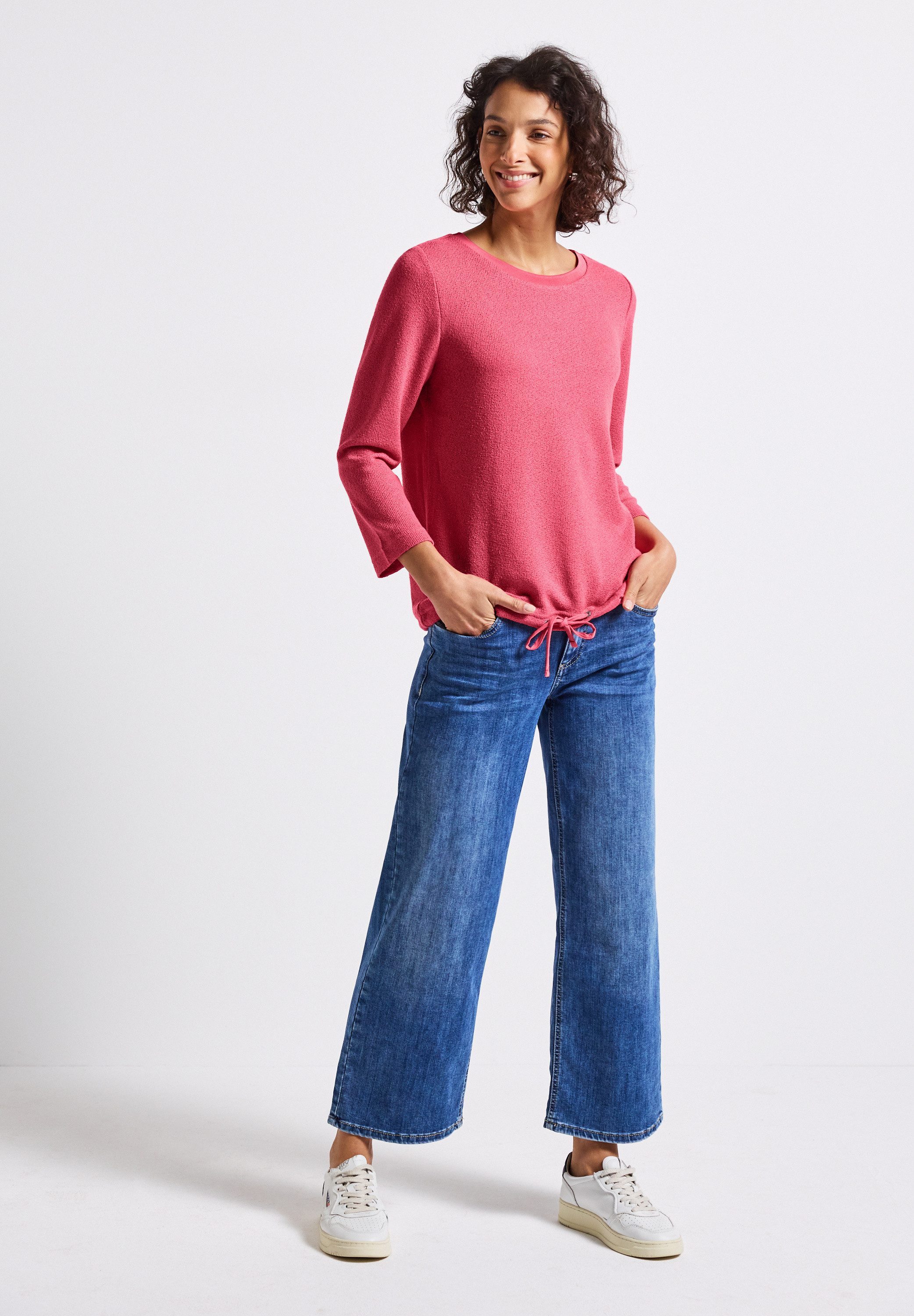 STREET ONE Shirt met 3/4 mouwen