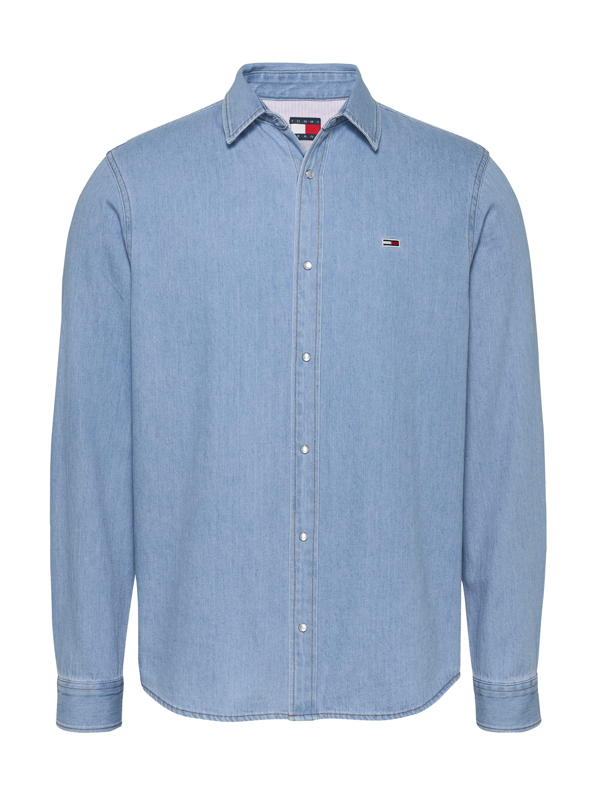 TOMMY Jeans overhemd REGULAR FIT LS DENIM SHIRT