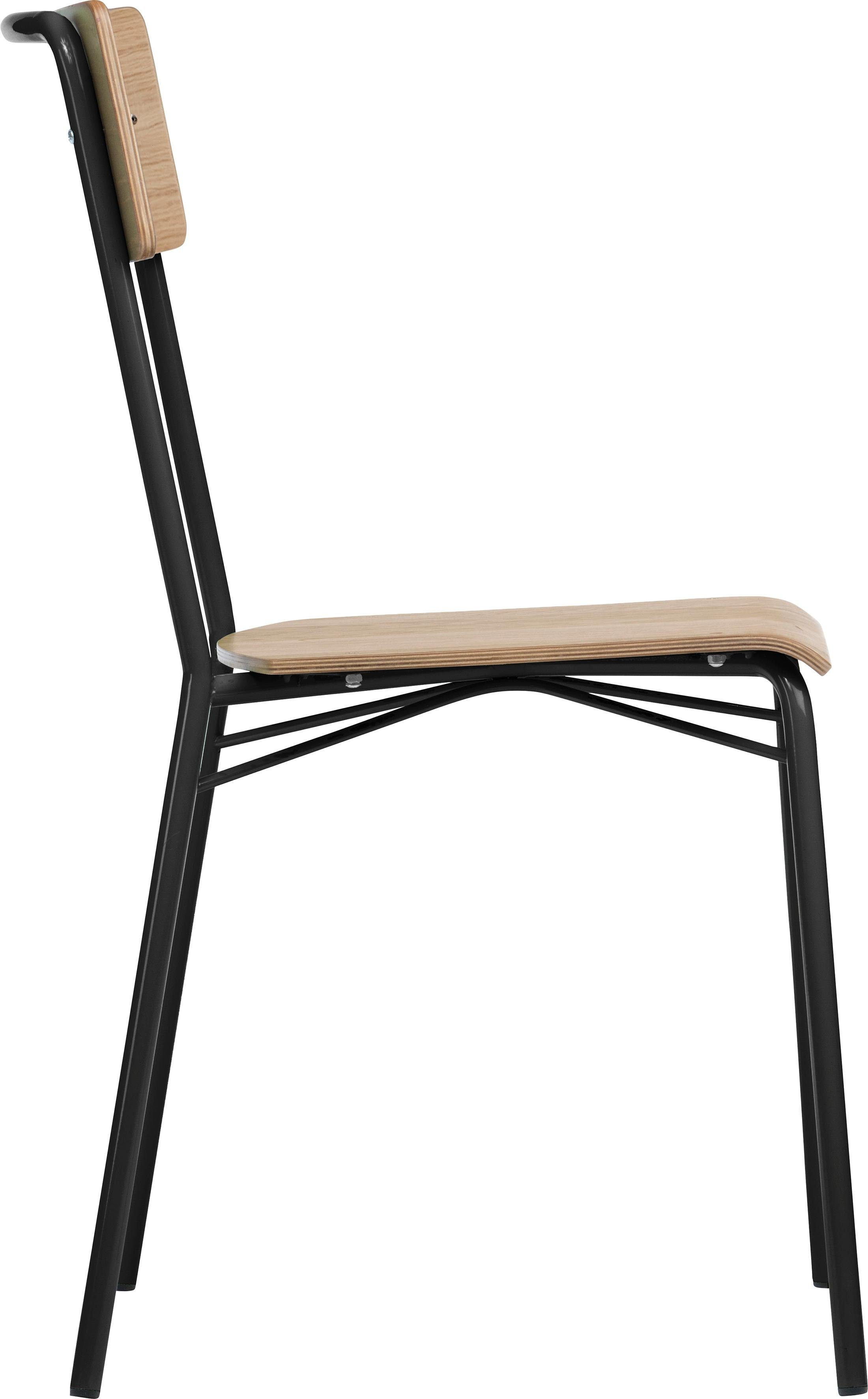 Woodman Stoel met 4 poten Yorik in scandinavisch design