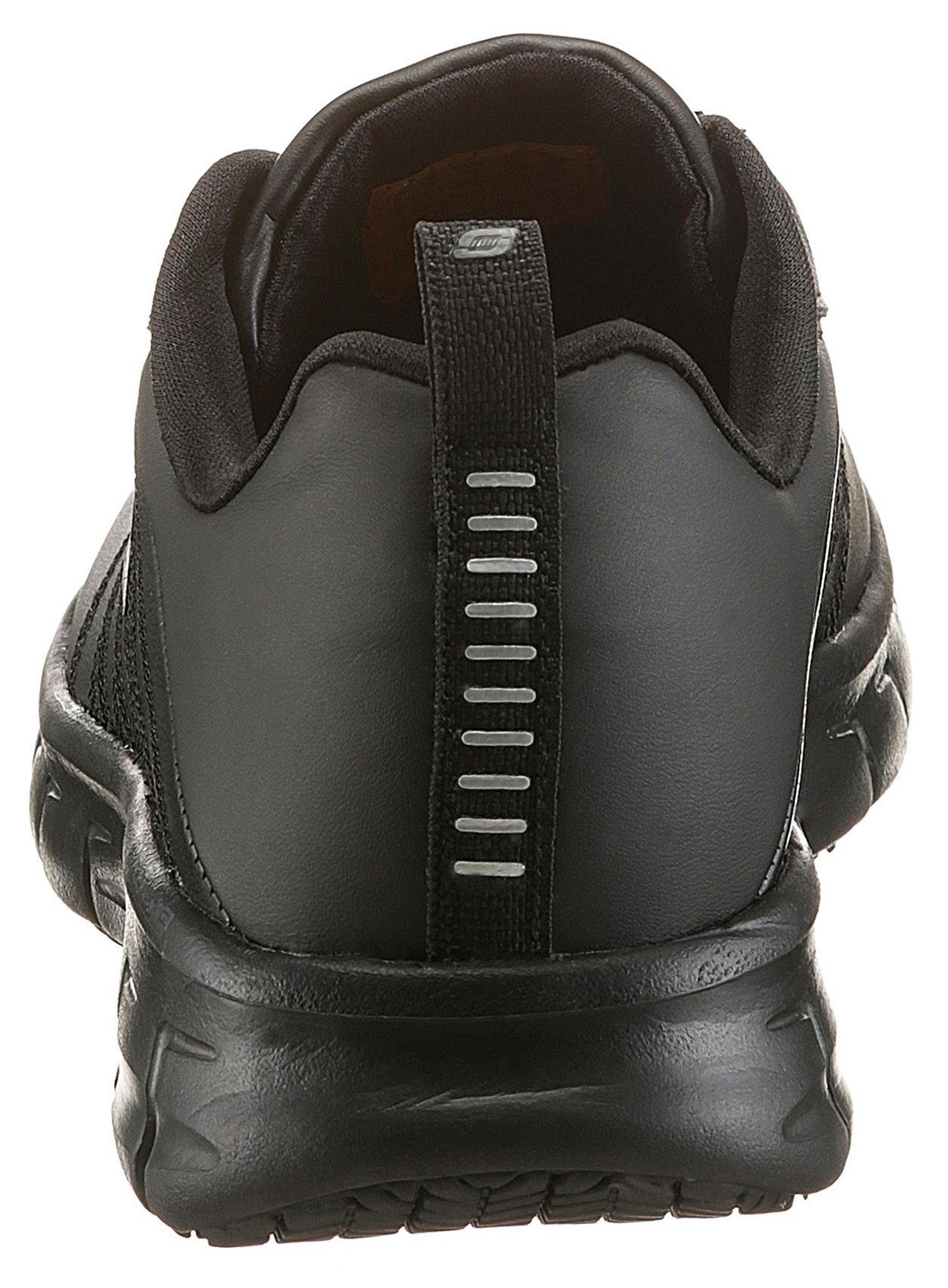 Skechers Werkschoenen Sure Track Erath veterschoenen Veterschoen voor de horeca, onderhoud met slipvaste zool