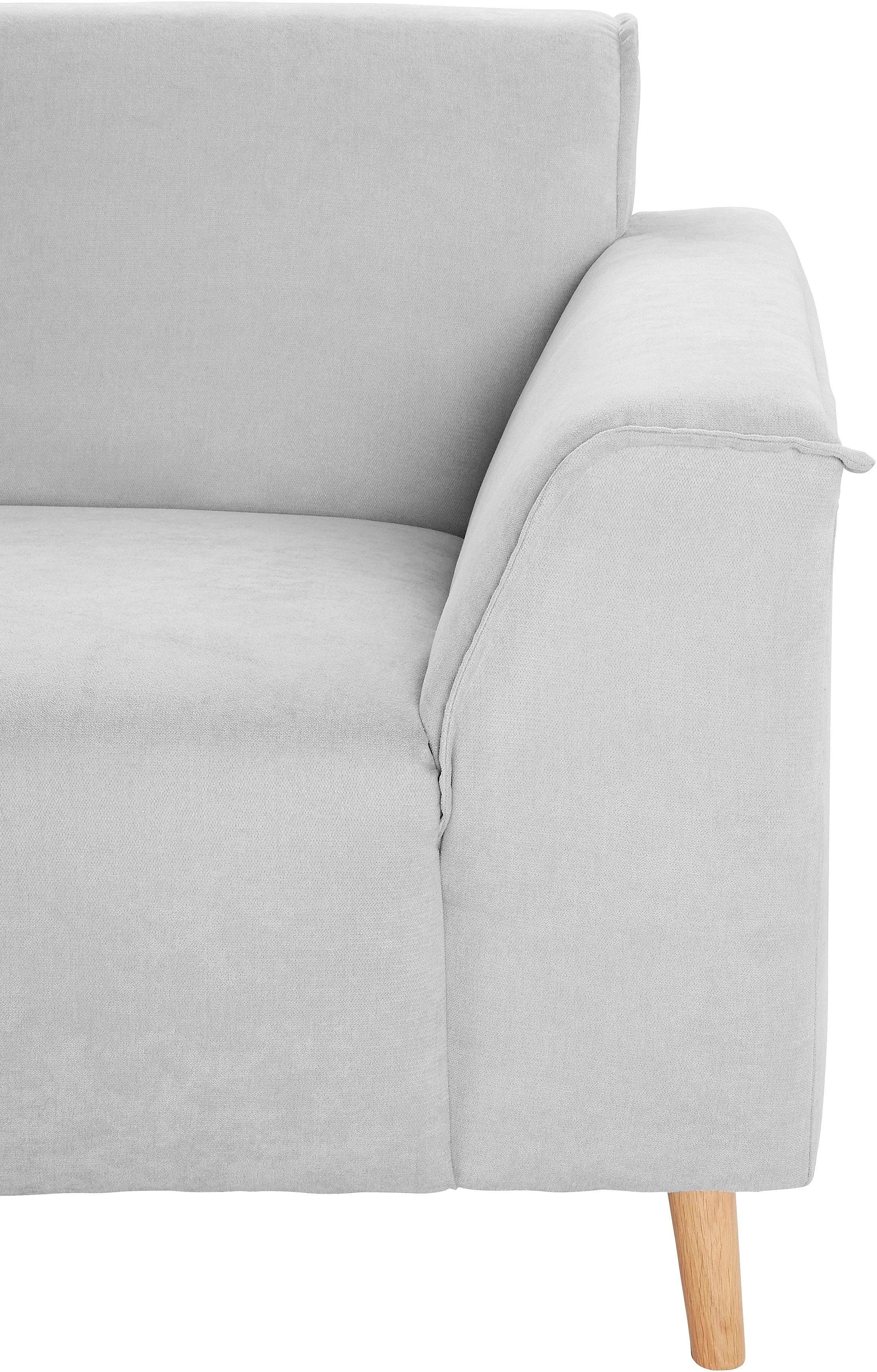 andas 2,5-zitsbank Janek Scandic Design, elegant en tijdloos met binnenvering en opstaande naad in scandinavisch design