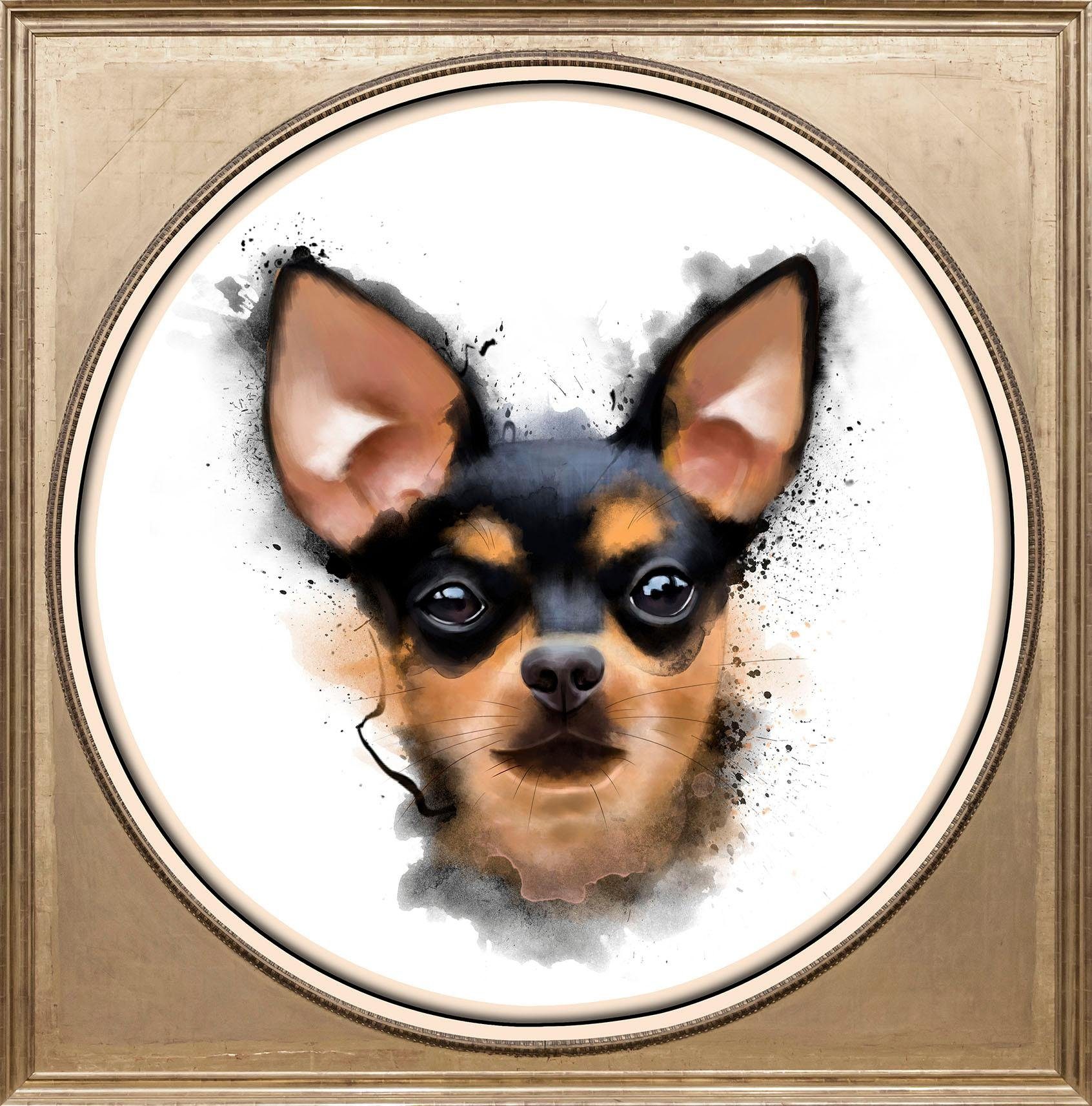 queence Artprint op acrylglas Chihuahua