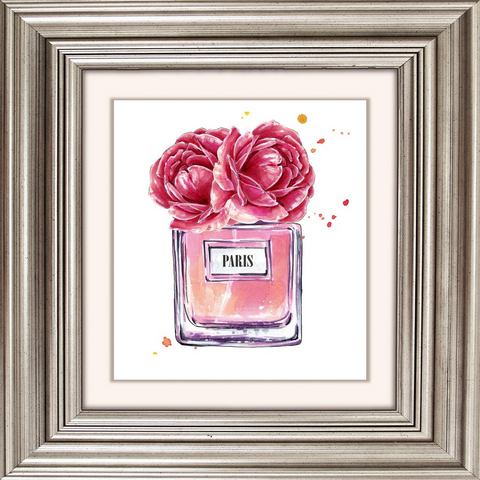artprint op acrylglas Blüten Parfum