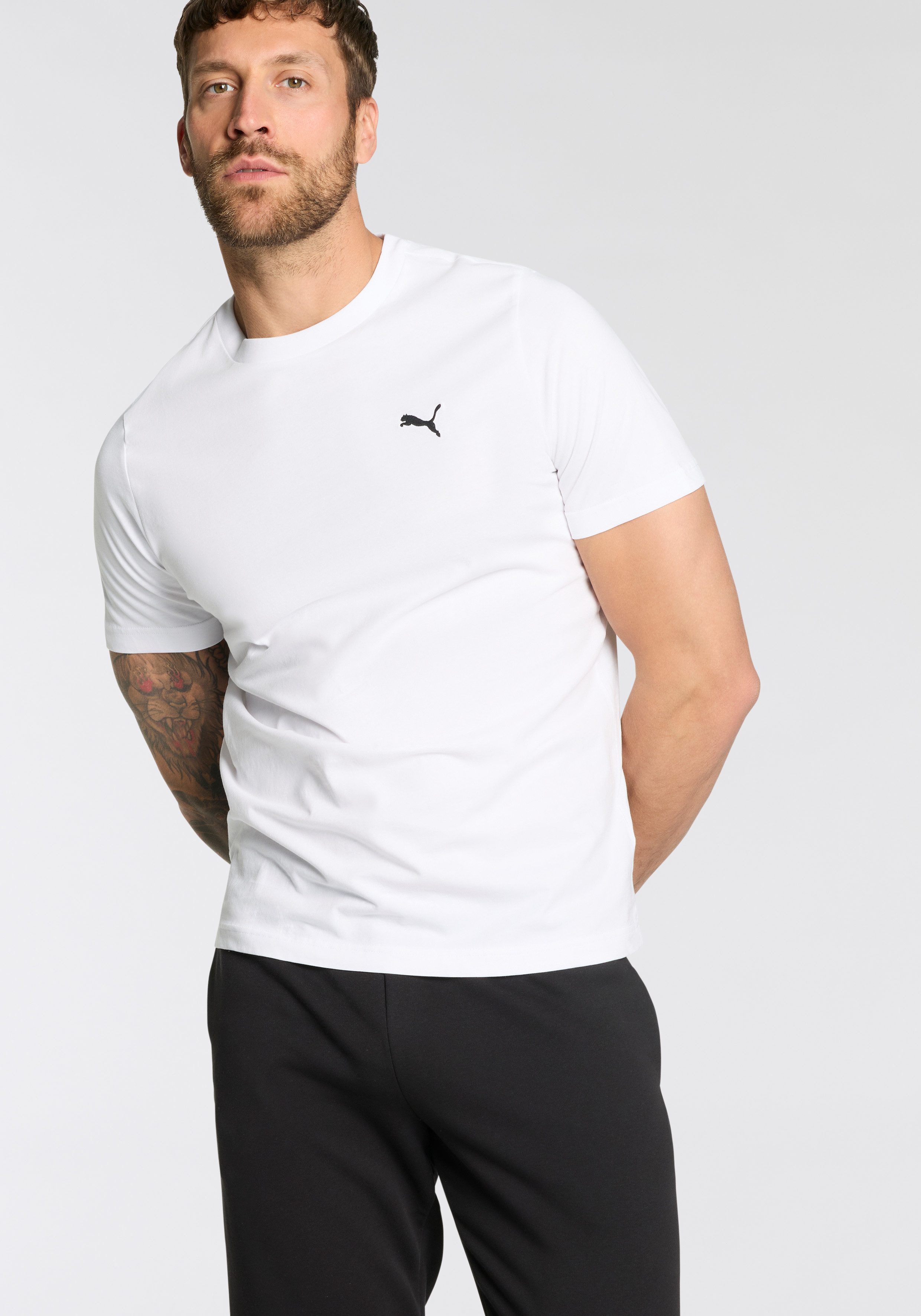 PUMA T-shirt ESS LOGO TEE MULTIPACK M