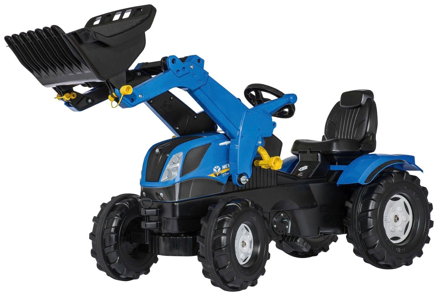 rolly toys® Trapauto New Holland Kindertractor met lader