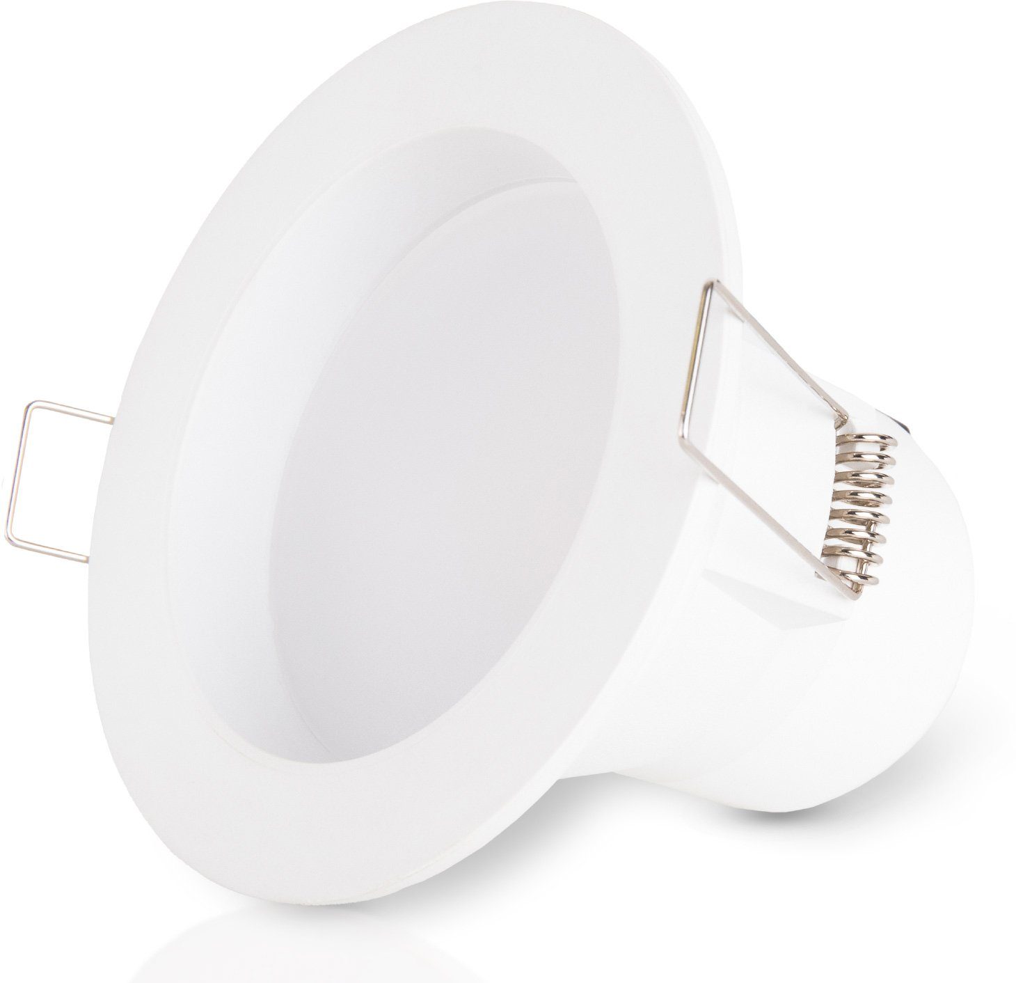 Paco Home Inbouwlamp Senta LED inbouwspot LED spot spotlight vlak 3-delige set 3000K